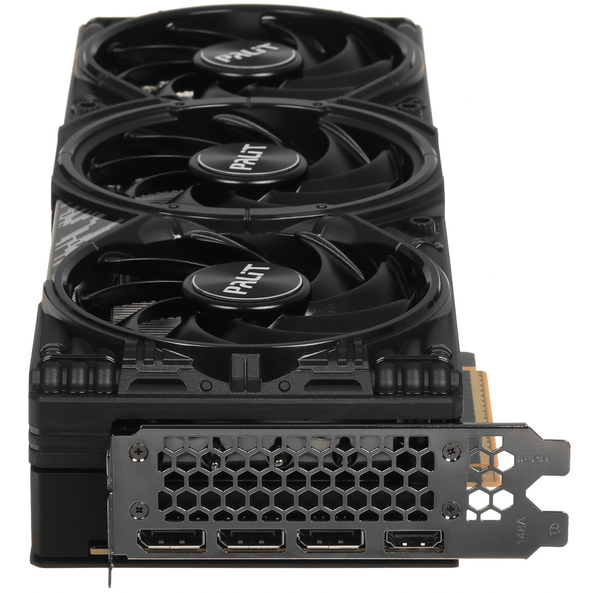 Видеокарта Palit GeForce RTX 5080 GamingPro OC V1, 16 GB GDDR7, 256 bit, 3xDisplayPort, HDMI, GPU 2295 MHz, фото3