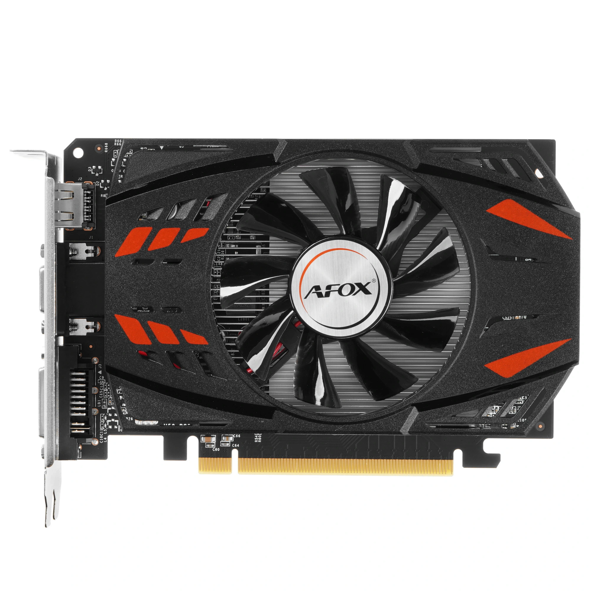 Видеокарта AFOX GeForce GT 730, 4 GB GDDR5, 128 bit, HDMI, DVI-D, VGA, GPU 902 MHz