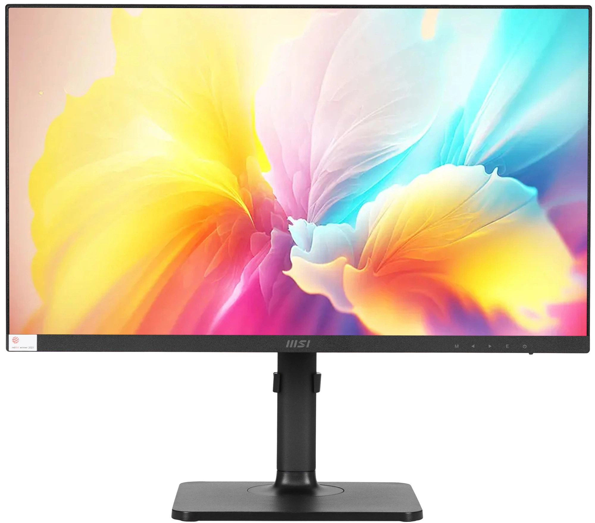 Монитор 23.8" MSI Modern MD2412P IPS 1920x1080, 100 Гц, 4 мс (GtG), 16:9, 300 кд/м², HDMI, USB-C (15 Вт), встроенные динамики (2x3 Вт), Flicker Free, Low Blue Light, Adaptive-Sync, регулировка по высоте, поворотная подставка, портретный режим, черный