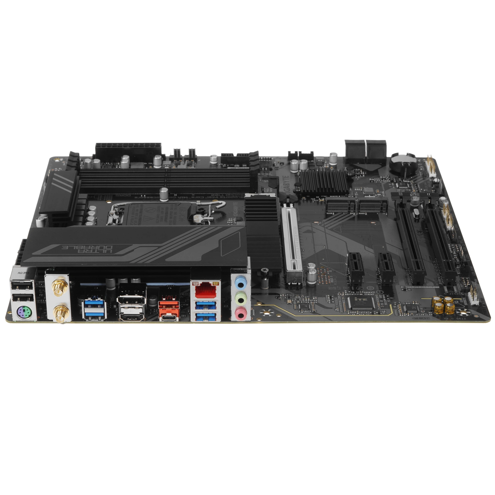 Материнская плата GIGABYTE Z790 D AX, LGA1700, Intel Z790, 4xDDR5, 4xSATA, 3xM.2, 1xPCIe 5.0 x16, DisplayPort, HDMI, 1x2.5Gb LAN, USB Type-C, 3x3.5 мм, 7.1, ATX, фото7