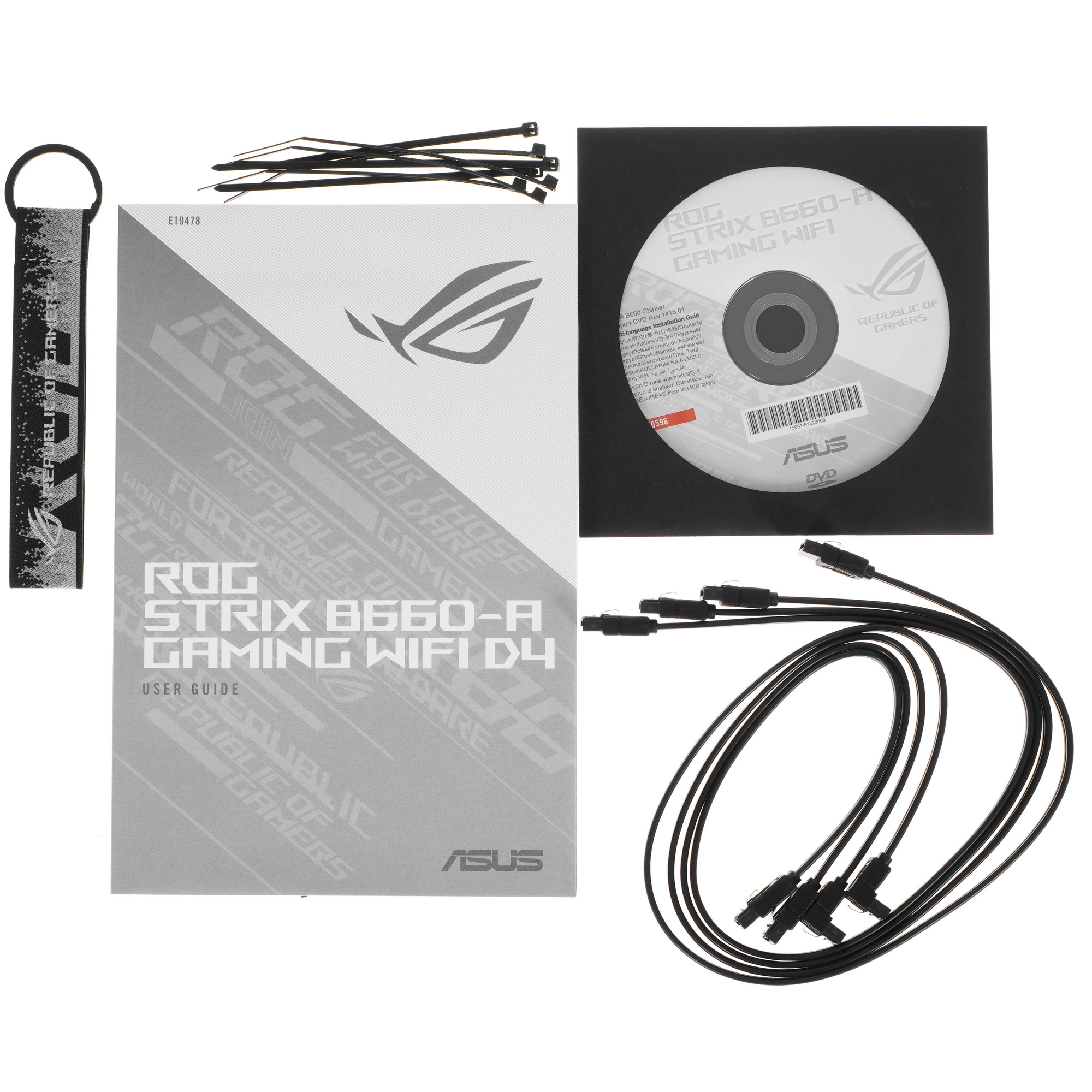 Материнская плата ASUS ROG STRIX B660-A GAMING WIFI D4, LGA 1700, Intel B660, 4xDDR4, 4xSATA, 3xM.2, 1xPCIe 5.0 x16, 1xPCIe 3.0 x4, 2xPCIe x1, 1xHDMI, 1xDP, 1x 2.5Gb LAN, 4xUSB 2.0, 2xUSB 3.2 Gen 1, 1xUSB-A 3.2 Gen 2, 1xUSB-C 3.2 Gen 1, 1xUSB-C 3.2 Gen 2x2, 5x3.5 мм, 7.1, ATX, фото8