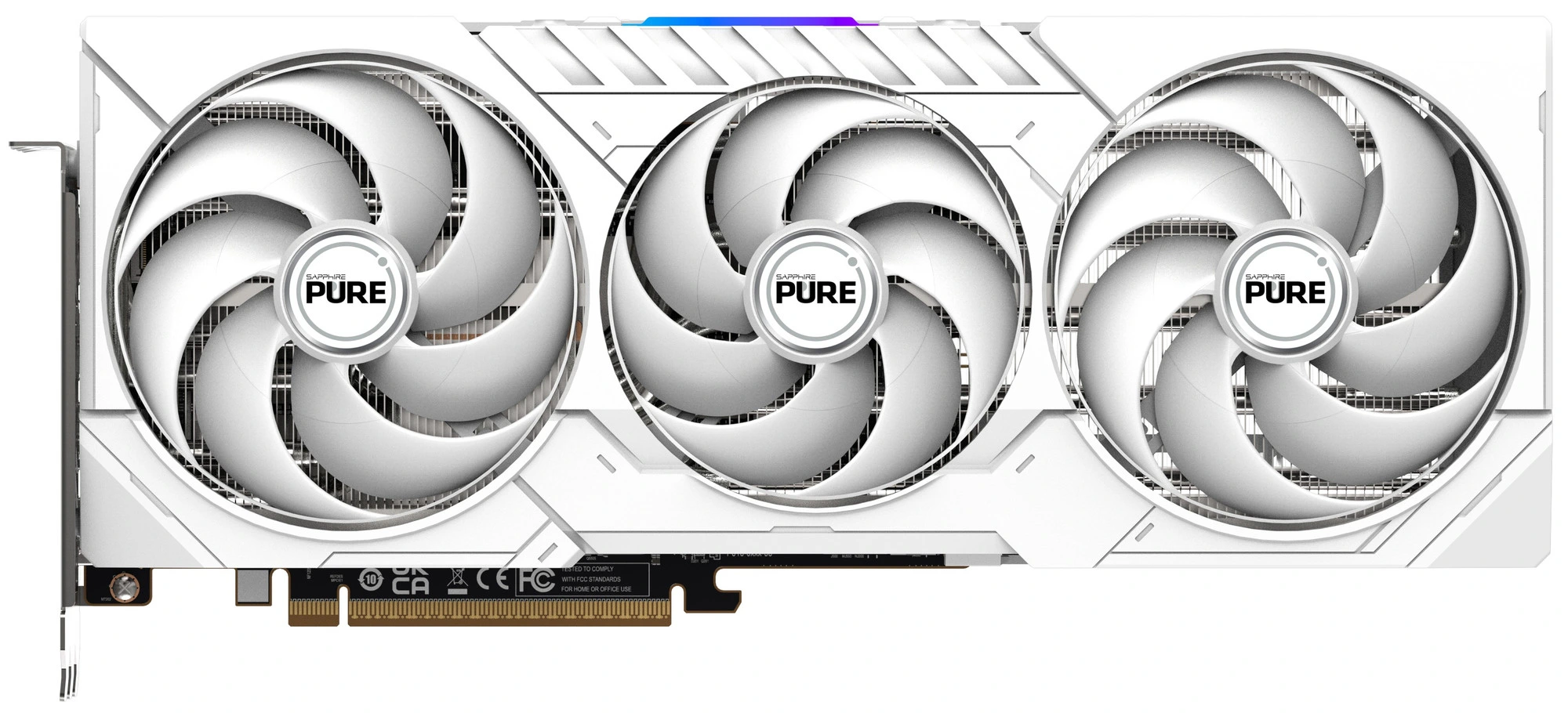 Видеокарта Sapphire AMD Radeon RX 9070 XT PURE OC, 16 GB GDDR6, 256 bit, 2xDisplayPort, 2xHDMI, GPU 2400 MHz