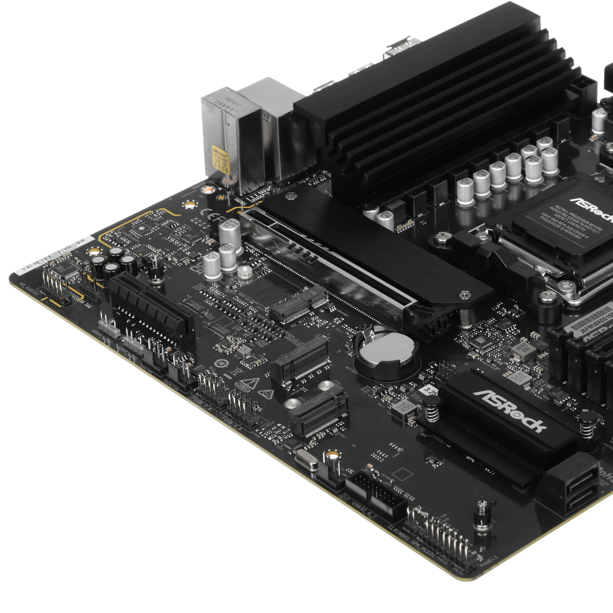 Материнская плата ASRock B850M PRO-A, AM5, AMD B850, 4xDDR5, 4xSATA, 3xM.2, 1xPCIe 5.0 x16, 1xPCIe 3.0 x4, 1xDP, 1xHDMI, 1x2.5Gb LAN, 1xUSB-C 10Gbps, 1xUSB-A 10Gbps, 2xUSB-A 5Gbps, 4xUSB-A 2.0, 3x3.5 мм, 7.1, mATX, фото4