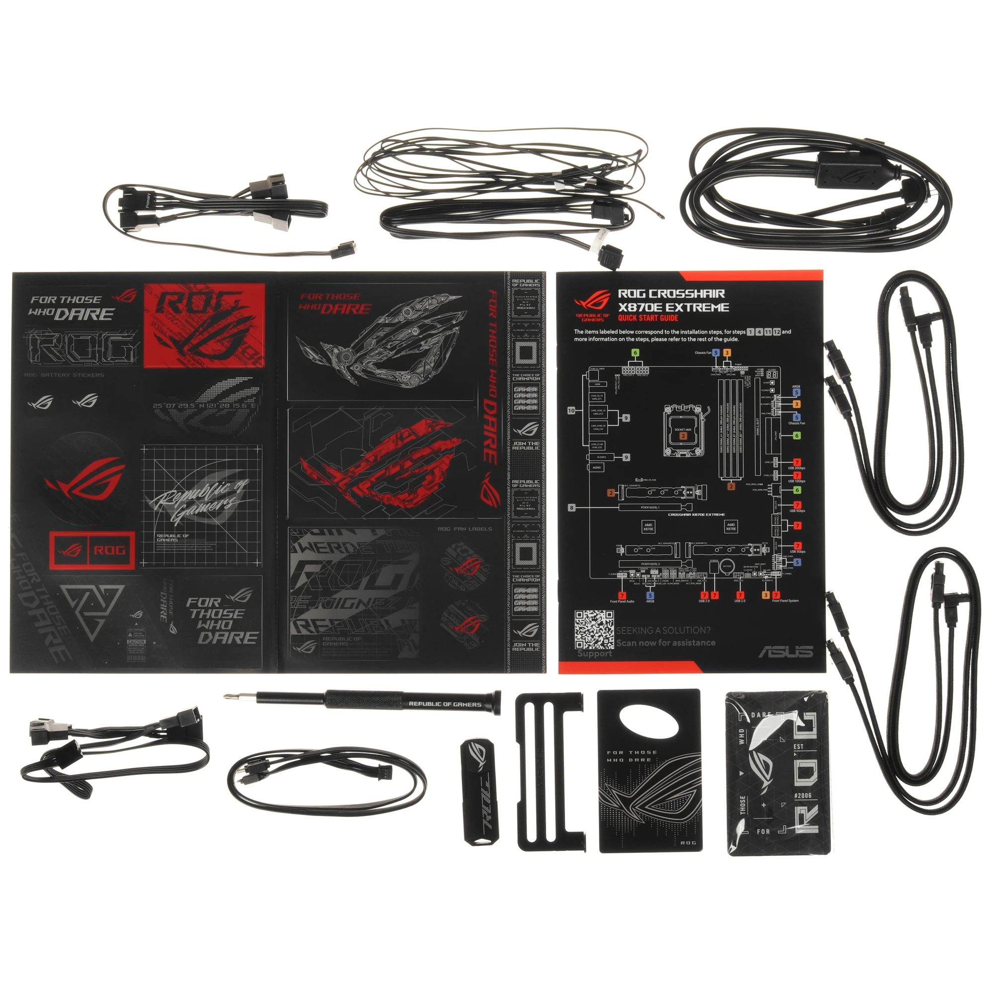 Материнская плата ASUS ROG CROSSHAIR X870E EXTREME, AM5, AMD X870E, 4xDDR5, 4xSATA, 5xM.2, 1xPCIe 5.0 x16, 1xPCIe 5.0 x8, 1xHDMI, 1x10Gb LAN, 1x2.5Gb LAN, Wi-Fi 7, Bluetooth 5.4, 2xUSB-C 40Gbps, 2xUSB-C 10Gbps, 8xUSB-A 10Gbps, 1xTOSLINK, 2x3.5 мм, 7.1, E-ATX, фото10