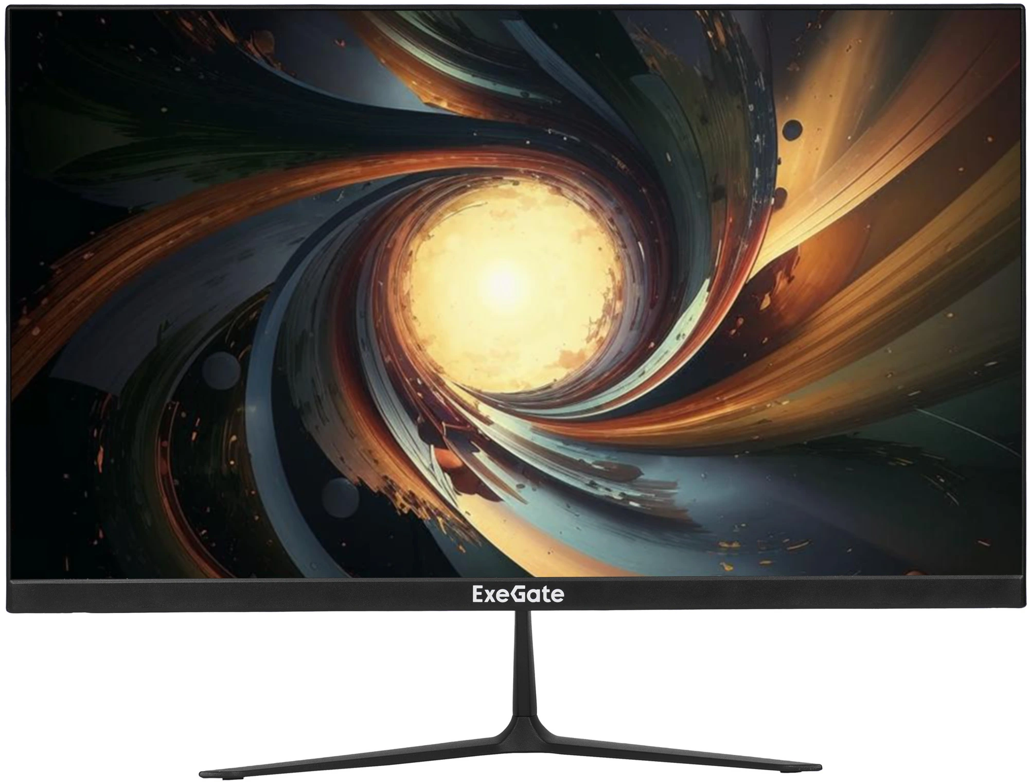 Монитор 24.5" ExeGate SmartView EH1500 IPS 1920x1080, 75 Гц, 5 мс, 16:9, 250 кд/м², 1xHDMI, VGA, трехсторонний безрамочный дизайн, Flicker Free, Low Blue Light, черный