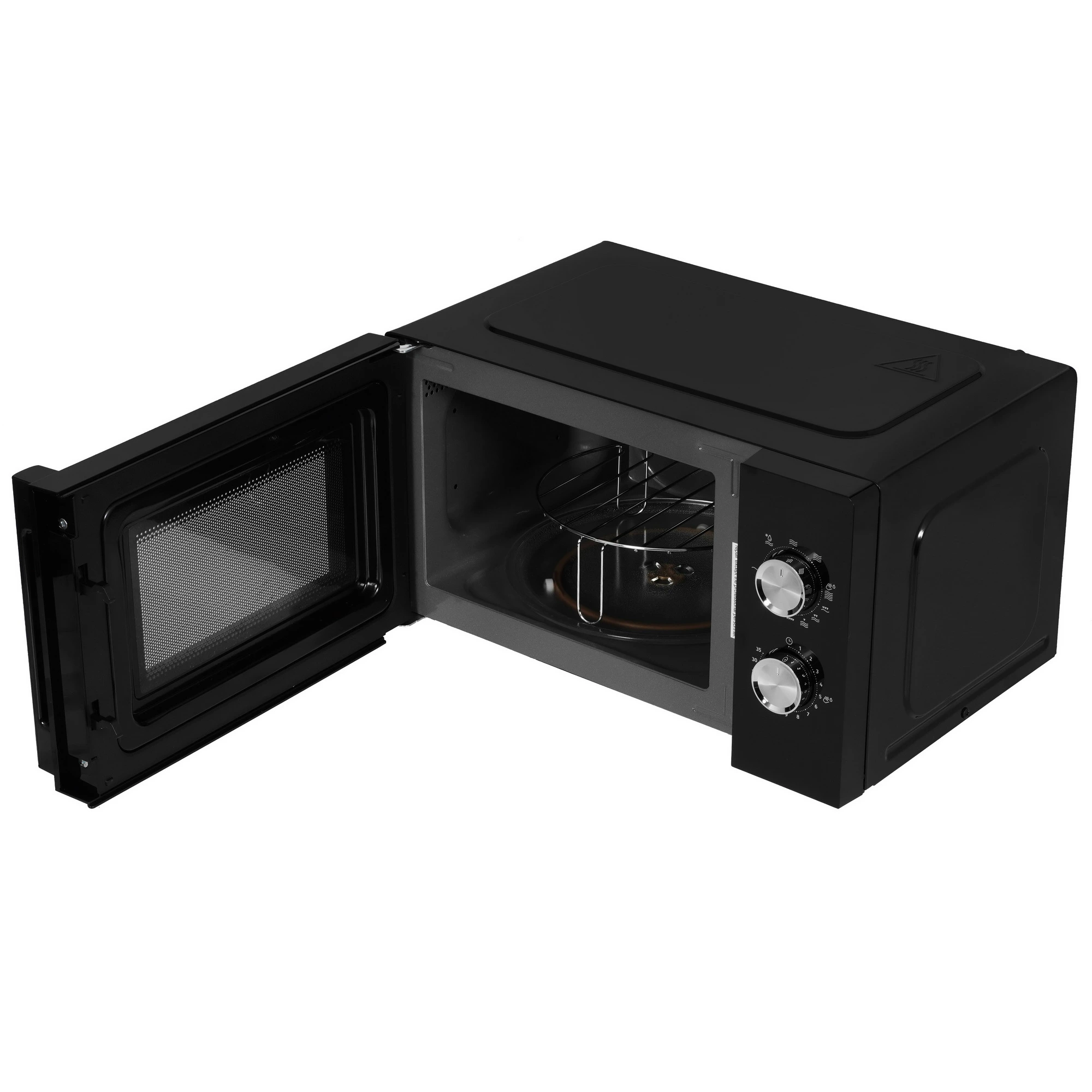 Микроволновая печь Gorenje MO20E2BH черный, 20 л, 800 Вт, переключатели - поворотный механизм, фото14