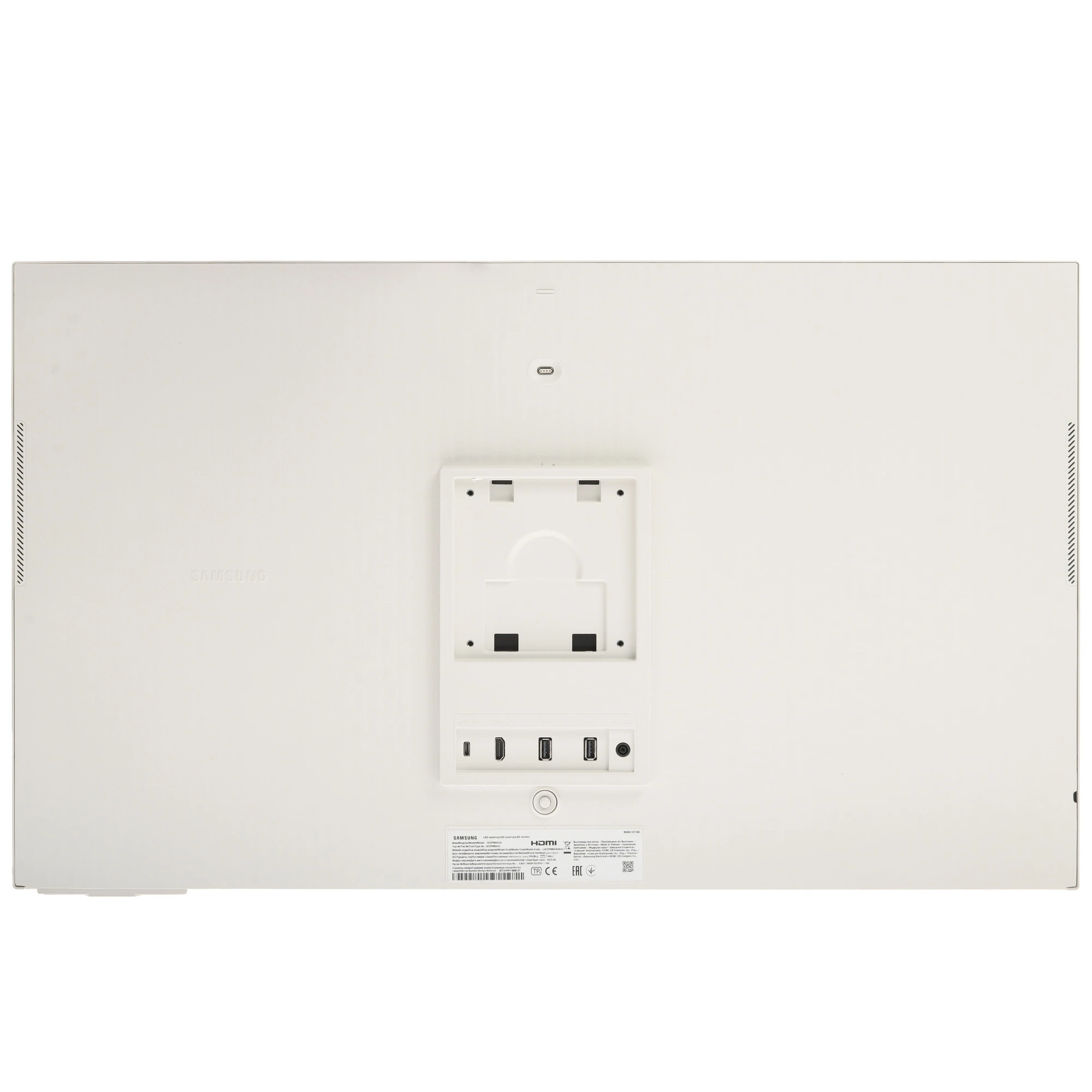 Монитор 31.5' Samsung Smart M8 M80F VA 3840x2160, 60 Гц, 4 мс, 16:9, 400 кд/м², HDMI 2.0, USB-C, USB Hub (2x USB), HDR10+, динамики (2x5 Вт), веб-камера, белый, фото13