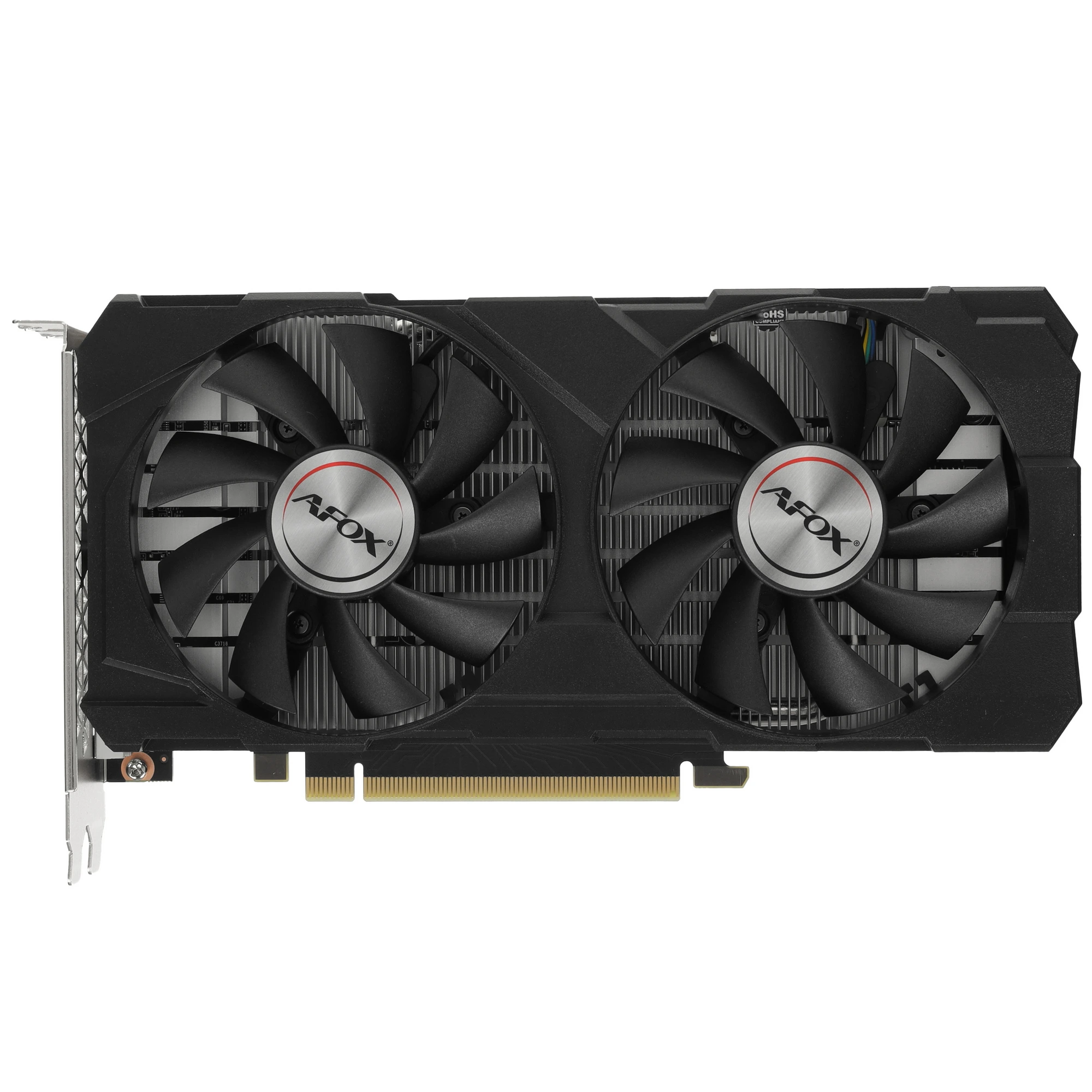 Видеокарта AFOX GeForce GTX 1660 Ti, 6 GB GDDR6, 192 bit, DVI-D, DisplayPort, HDMI, GPU 1500 MHz