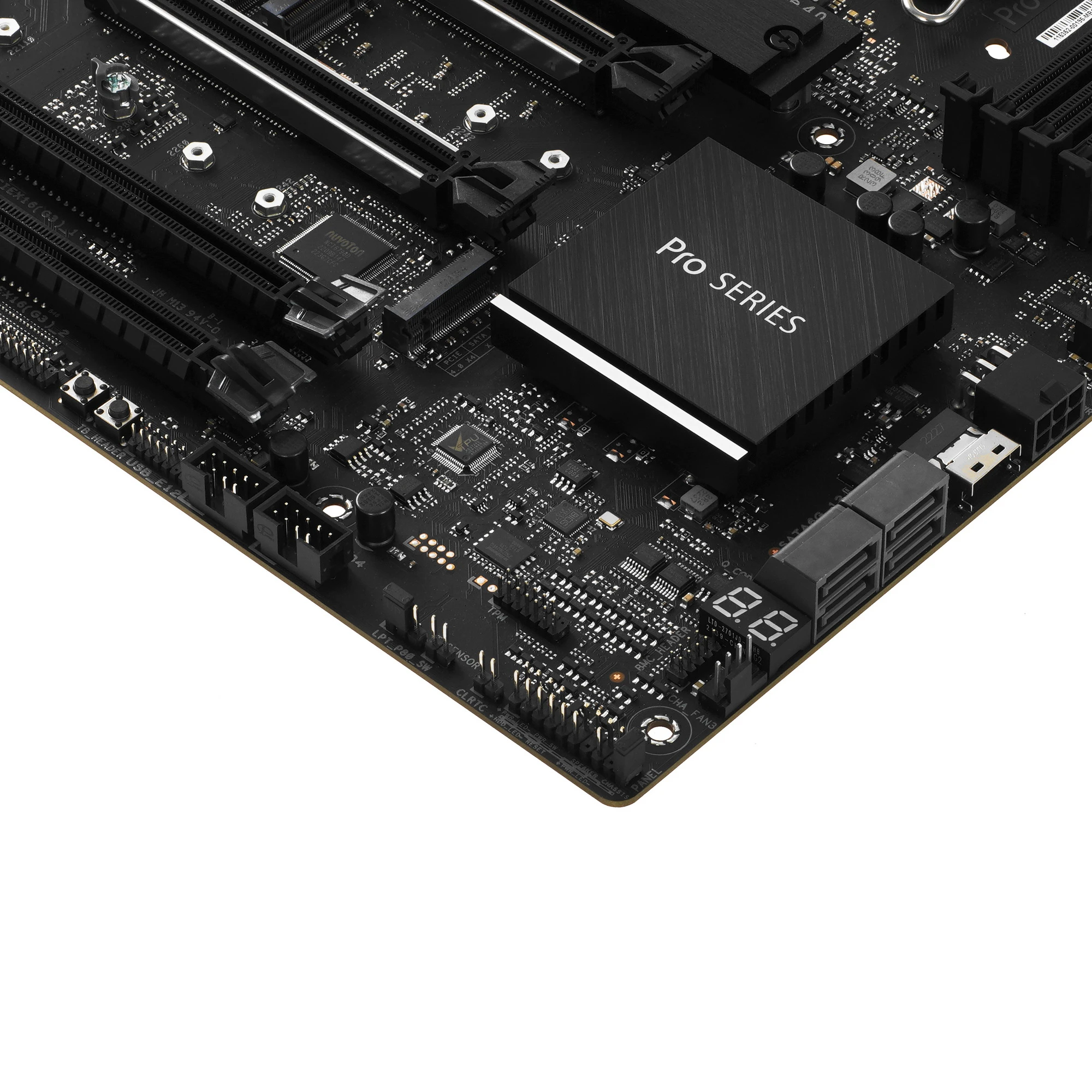 Материнская плата ASUS PRO WS W680-ACE IPMI, LGA1700, Intel W680, 4xDDR5, 4xSATA, 3xM.2, 1xPCIe 5.0 x16, 1xPCIe 5.0 x8, 2xPCIe 3.0 x4, 1xPCIe 3.0 x1, 1xDP, 1xHDMI, 1xVGA, 2x2.5Gb LAN, 1xUSB-C 10Gbps, 1xUSB-A 10Gbps, 4xUSB-A 5Gbps, 2xUSB-A 2.0, 5x3.5 мм, 7.1, ATX, фото6