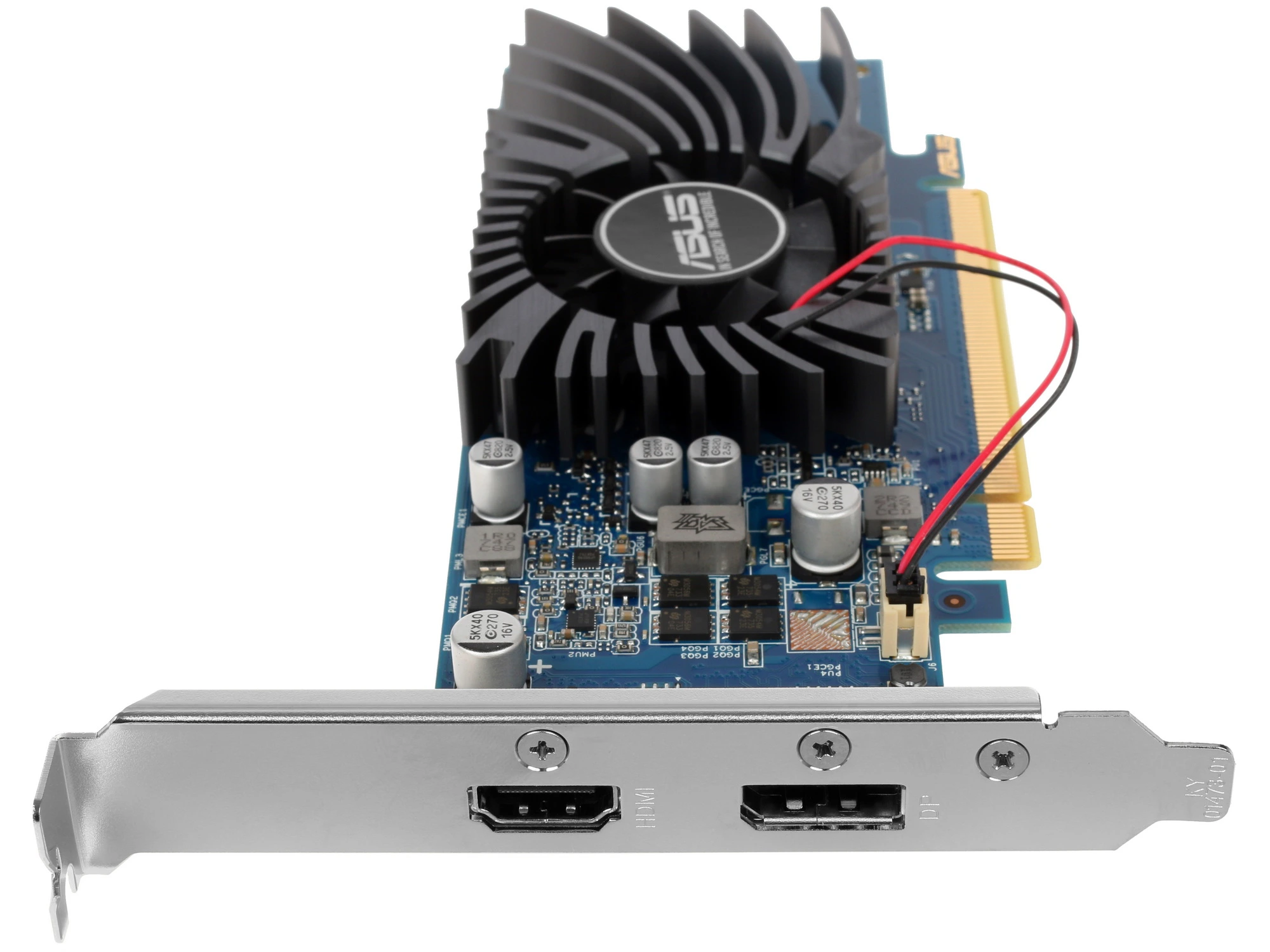 Видеокарта ASUS GeForce GT 1030, 2 GB GDDR5, 64 bit, DisplayPort, HDMI, GPU 1228 MHz, фото3