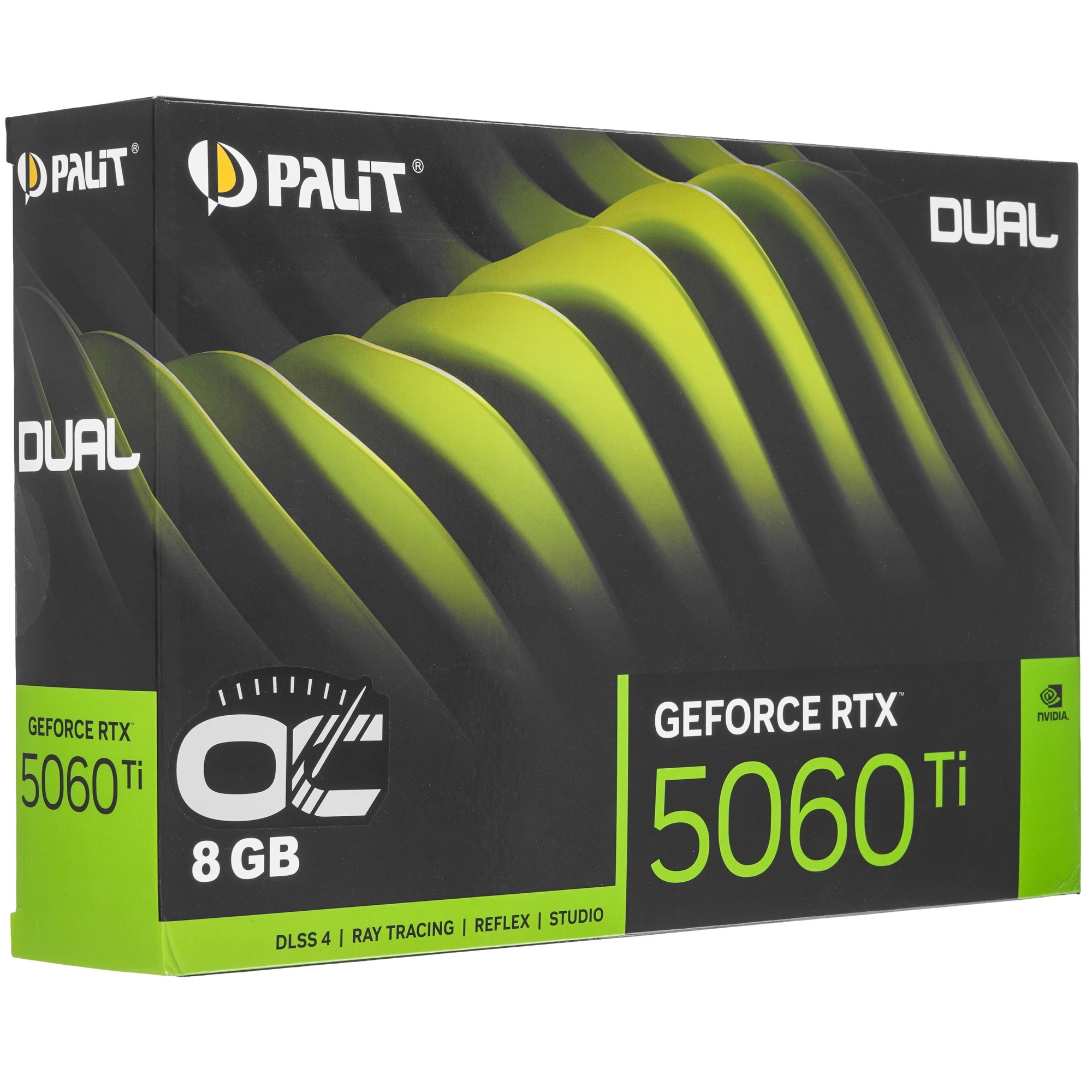 Видеокарта Palit GeForce RTX 5060 Ti DUAL OC, 8 GB GDDR7, 128 bit, 3xDisplayPort, HDMI, GPU 2407 MHz, фото13