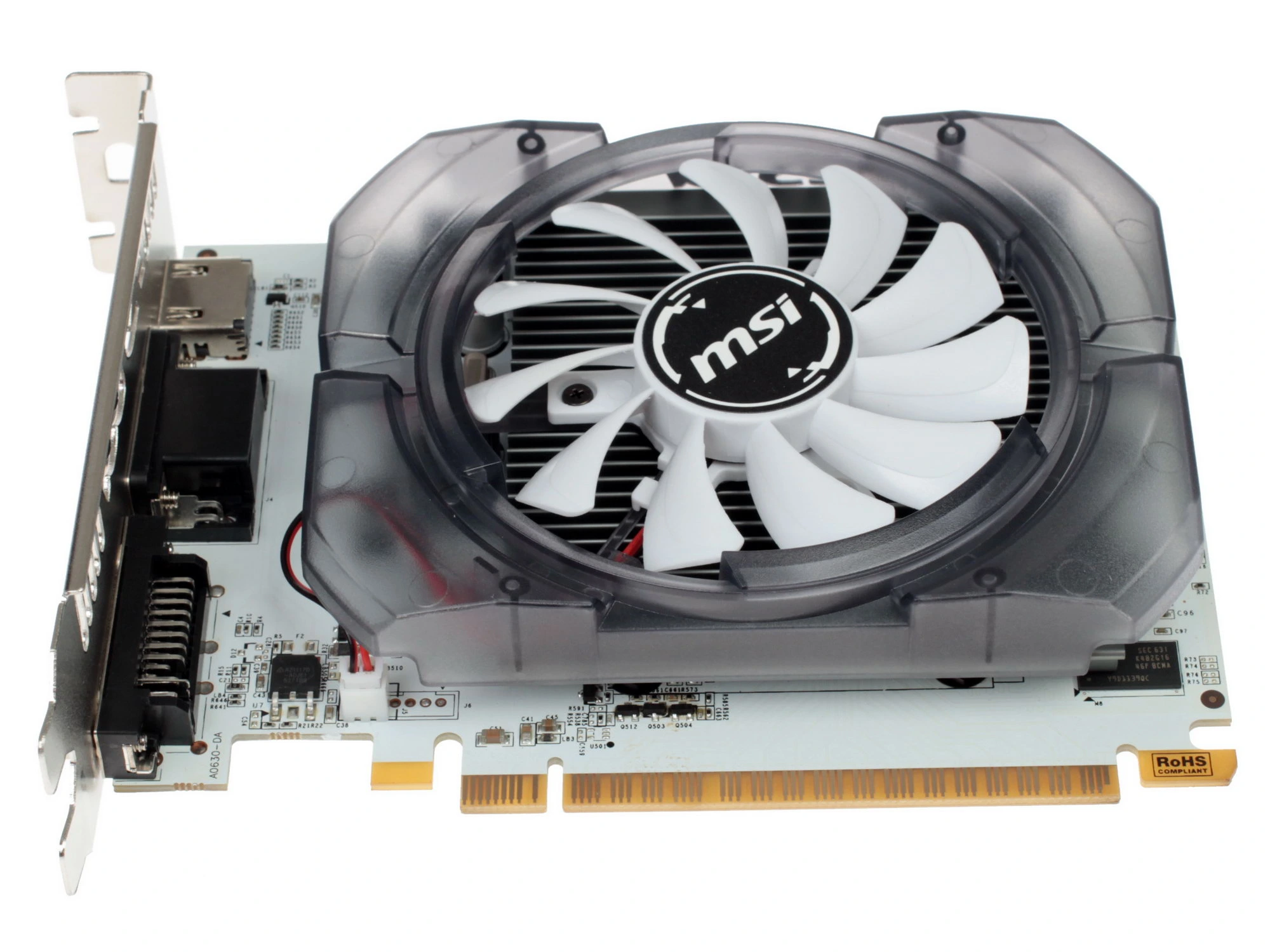 Видеокарта MSI GeForce GT 730, 2 GB DDR3, 128 bit, DVI-I, HDMI, VGA, GPU 700 MHz, фото7