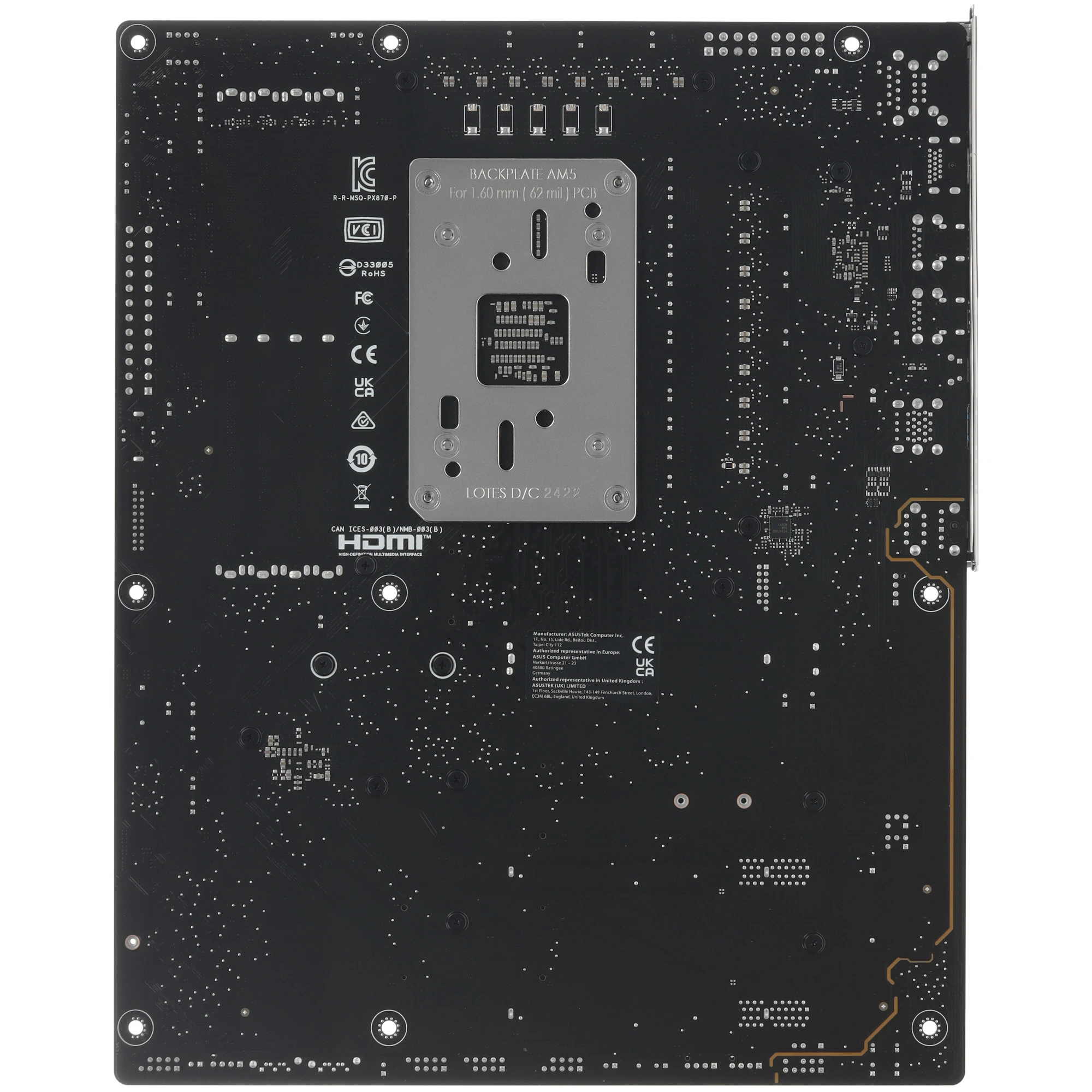 Материнская плата ASUS PRIME X870-P, AM5, AMD X870, 4xDDR5, 4xSATA, 4xM.2, 1xPCIe 5.0 x16, 1xPCIe 4.0 x16, 1xPCIe x1, HDMI, 1x2.5Gb LAN, USB Type-C, 3x3.5 мм, 7.1, ATX, фото11