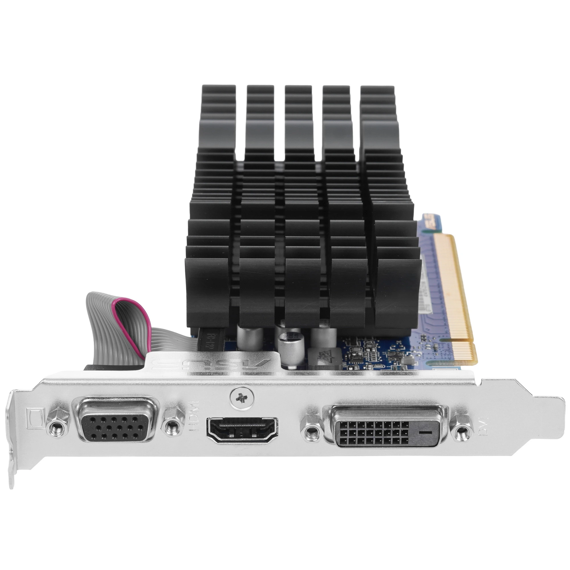 Видеокарта Asus GeForce GT 710, 2 GB GDDR5, 64 bit, HDMI, DVI-D, VGA, GPU 954 MHz, фото8