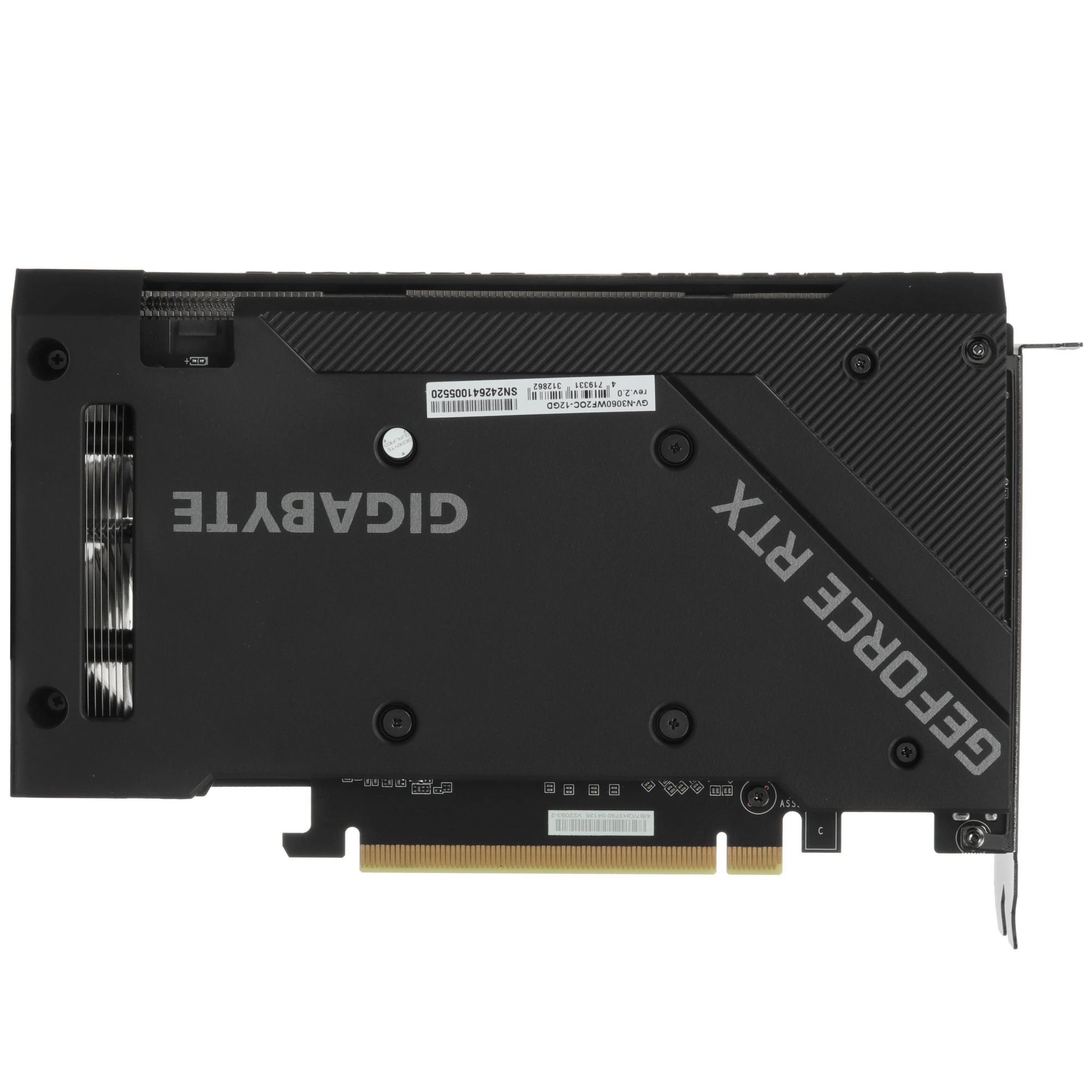 Видеокарта GIGABYTE GV-N3060WF2OC-12GD (V2.0), 12GB GDDR6, 192 bit, 2xDisplayPort, 2xHDMI, GPU 1320 MHz, фото3