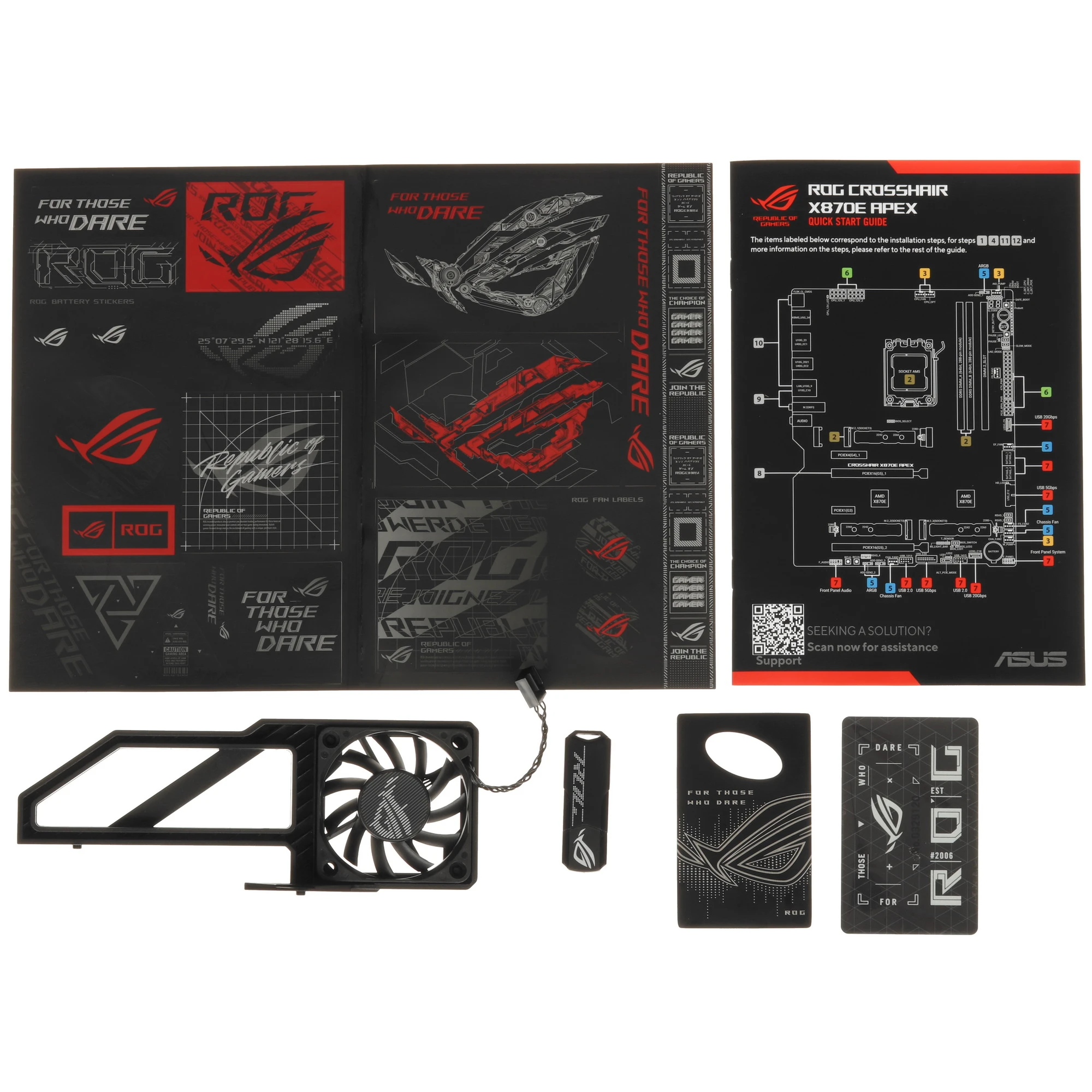 Материнская плата ASUS ROG CROSSHAIR X870E APEX, AM5, AMD X870E, 2xDDR5, 4xSATA, 5xM.2, 1xPCIe 5.0 x16, 1xPCIe 5.0 x8, 1xPCIe 3.0 x4, 1xPCIe 3.0 x1, 1xTOSLINK, 1x5Gb LAN, Wi-Fi 7, Bluetooth 5.4, 2xUSB-C 40Gbps, 1xUSB-C 10Gbps, 5xUSB-A 10Gbps, 2xUSB-A 5Gbps, 2x3.5 мм, 7.1, ATX, фото10