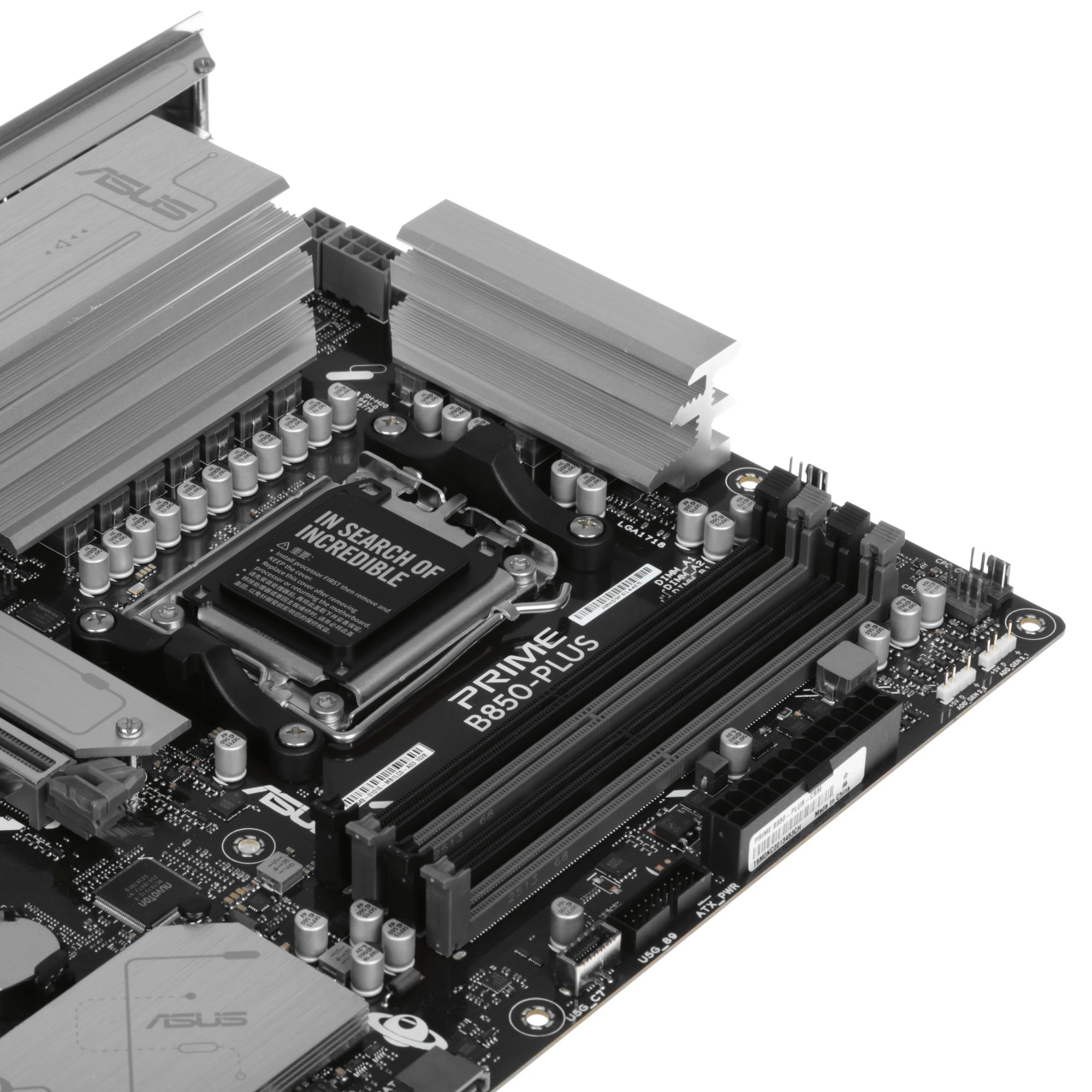 Материнская плата ASUS PRIME B850-PLUS-CSM, AM5, AMD B850, 4xDDR5, 4xSATA, 3xM.2, 1xPCIe 5.0 x16, 1xPCIe 4.0 x4, 1xDP, 1xHDMI, 1x2.5Gb LAN, 1xUSB-C 10Gbps, 3xUSB-A 10Gbps, 2xUSB-A 5Gbps, 2xUSB-A 2.0, 3x3.5 мм, 7.1, ATX, фото5