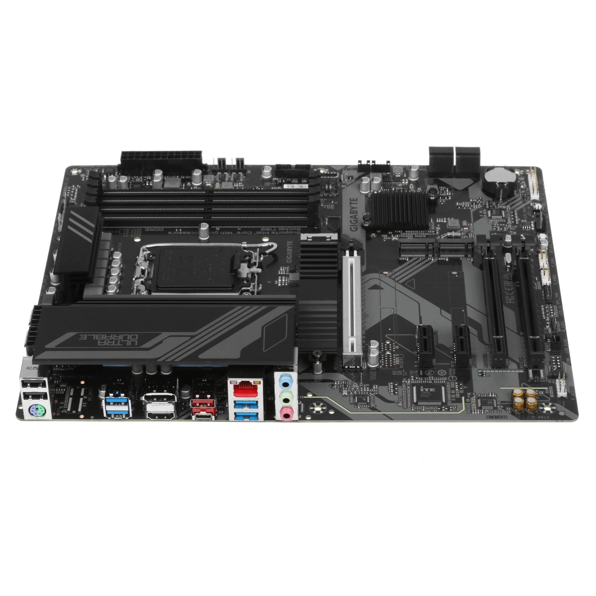 Материнская плата GIGABYTE Z790 D, LGA1700, Intel Z790, 4xDDR5, 4xSATA, 3xM.2, 1xPCIe 5.0 x16, DisplayPort, HDMI, 1x2.5Gb LAN, USB Type-C, 3x3.5 мм, 7.1, ATX, фото5