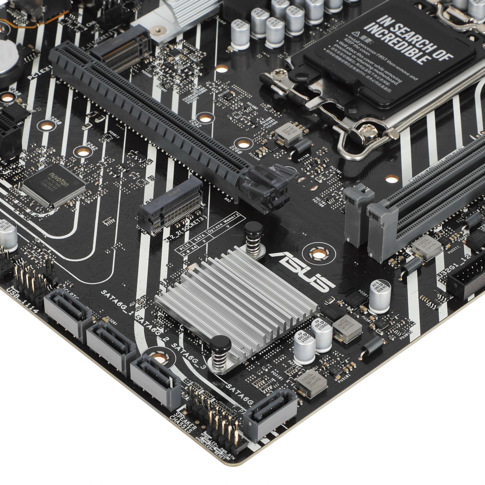 Материнская плата ASUS PRIME B660M-K D4, LGA1700, Intel B660, 2xDDR4, 4xSATA, 2xM.2, 1xPCIe 4.0 x16, 2xPCIe x1, HDMI, D-Sub, 1x1Gb LAN, 3x3.5 мм, 7.1, microATX, фото4