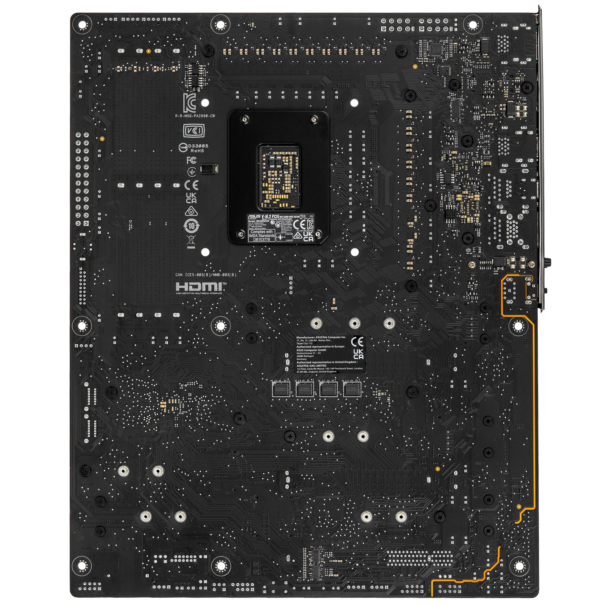Материнская плата ASUS ProArt Z890-CREATOR WIFI, LGA1851, Intel Z890, 4xDDR5, 4xSATA, 5xM.2, 1xPCIe 5.0 x16, HDMI, USB Type-C, 2x10Gb LAN, Thunderbolt, 2x3.5 мм, 7.1, ATX, фото2