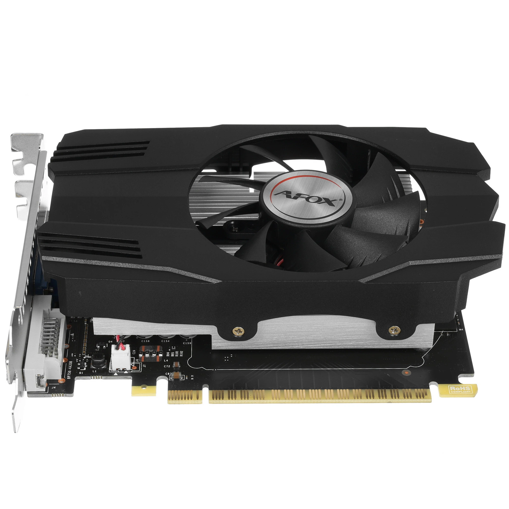 Видеокарта AFOX GeForce GTX 750 Ti, 4 GB GDDR5, 128 bit, DVI-D, HDMI, VGA (D-Sub), GPU 1085 МГц, фото4