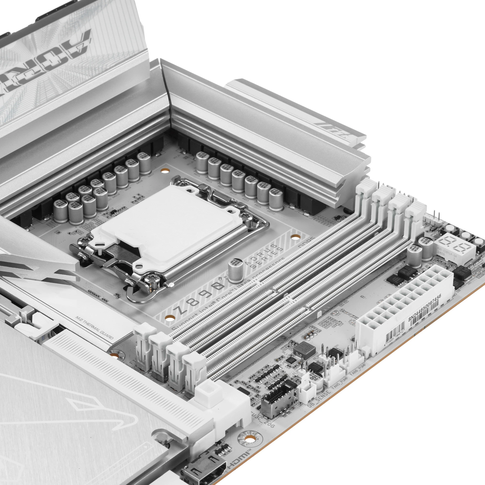 Материнская плата GIGABYTE Z890 AORUS PRO ICE, LGA1851, Intel Z890, 4xDDR5, 4xSATA, 5xM.2, 1xPCIe 5.0 x16, USB Type-C, 1x5Gb LAN, Thunderbolt, 2x3.5 мм, 7.1, ATX, фото6