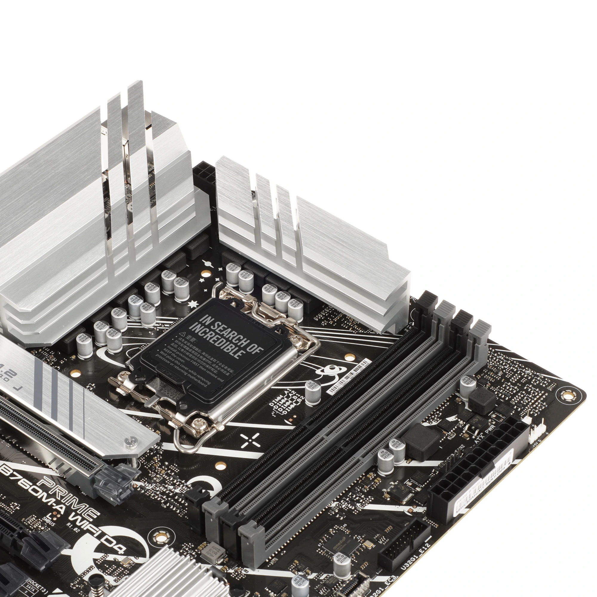 Материнская плата ASUS PRIME B760M-A WIFI D4, LGA1700, Intel B760, 4xDDR4, 4xSATA, 2xM.2, 3xPCIe x16, DisplayPort, HDMI, 1x2.5Gb LAN, 3x3.5 мм, 7.1, microATX, фото4