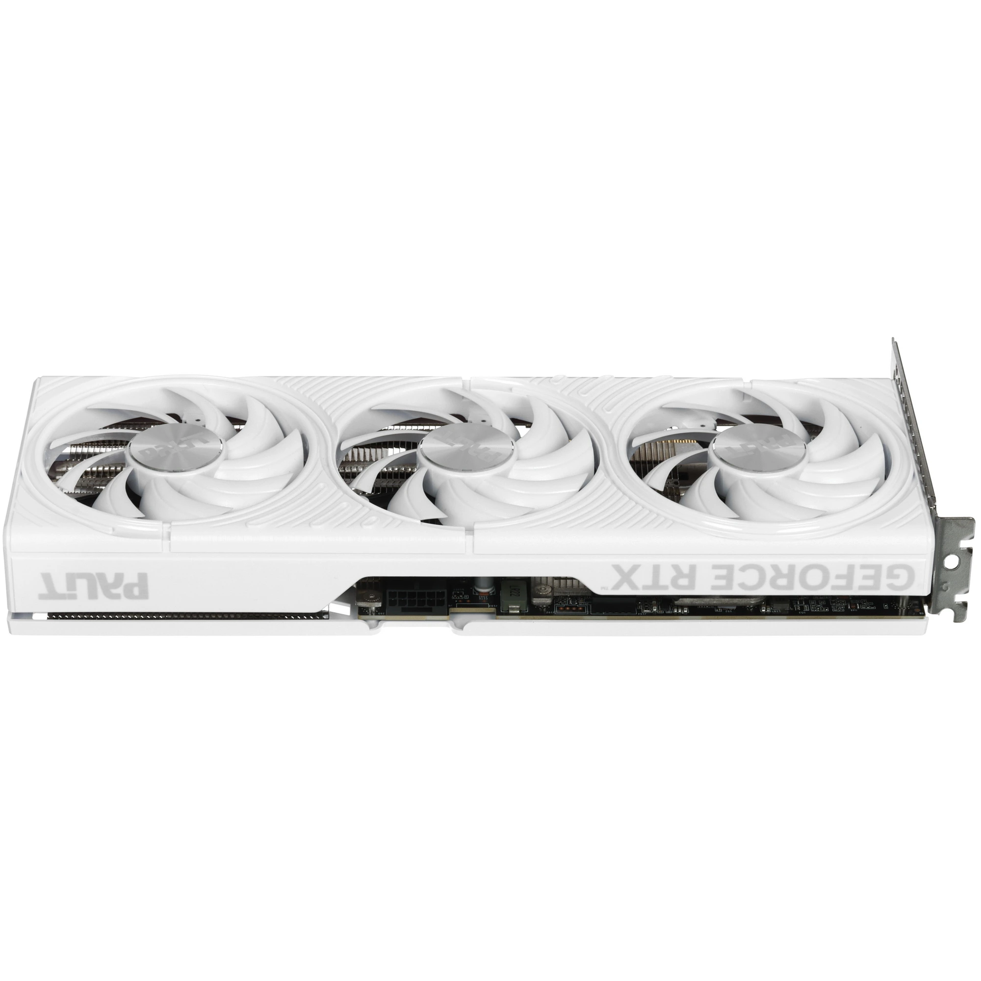 Видеокарта Palit GeForce RTX 5070 WHITE OC, 12 GB GDDR7, 192 bit, 3xDisplayPort, HDMI, GPU 2325 MHz, фото16