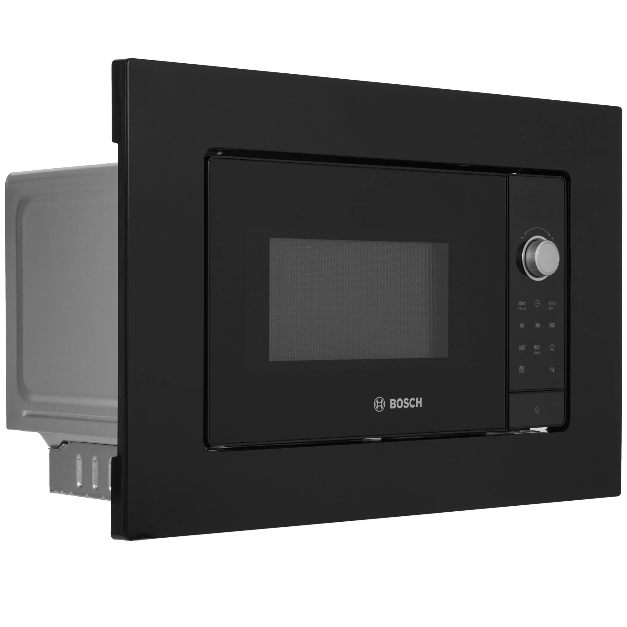 Встраиваемая микроволновая печь Bosch BFL623MB3 черный/серебристый, 20 л, 800 Вт, переключатели - сенсор, поворотный механизм, фото6