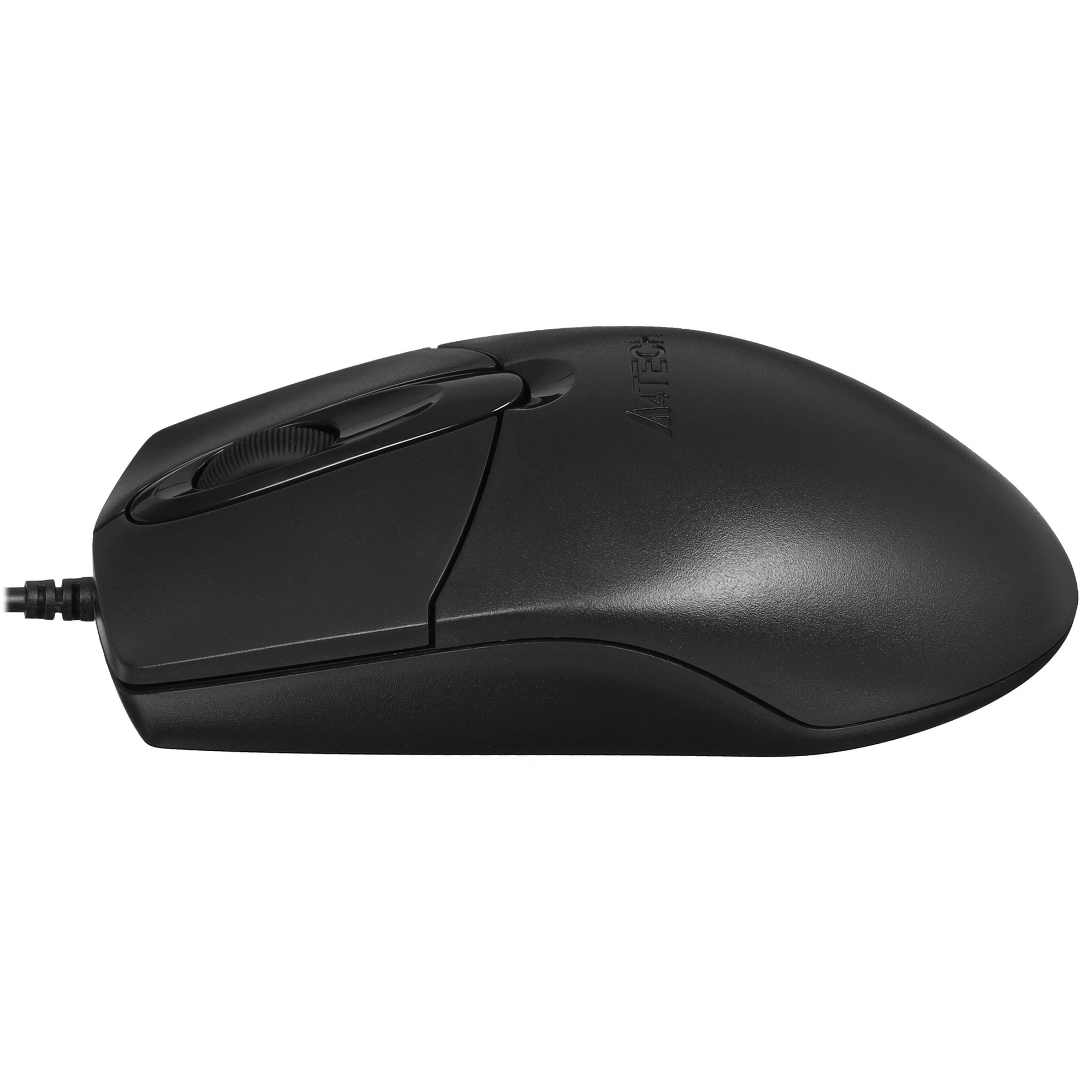 Мышь проводная A4Tech OP-720 черный, 1200 dpi, USB Type-A, кнопки - 3, вид 14