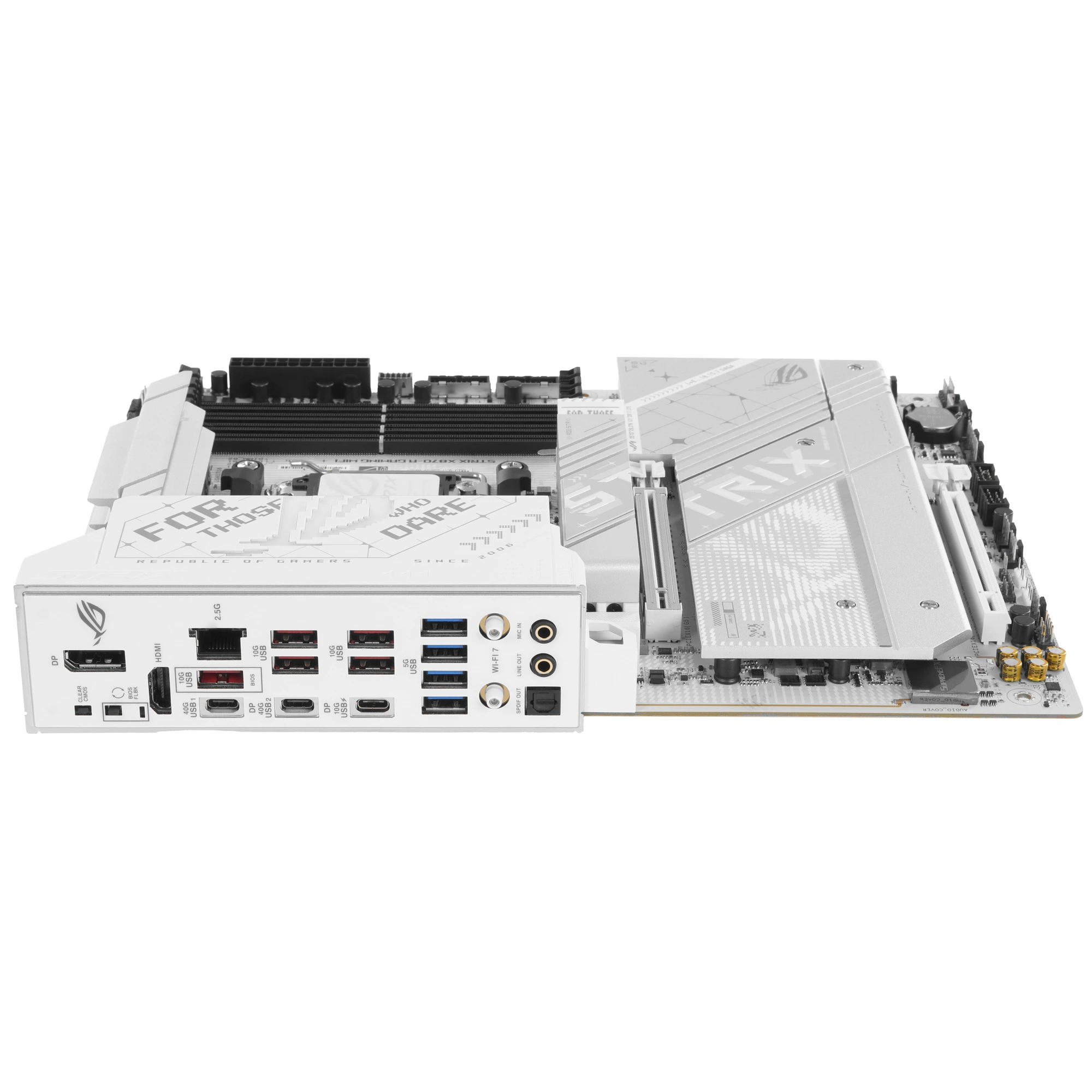 Материнская плата ASUS ROG STRIX X870-A GAMING WIFI, AM5, AMD X870, 4xDDR5, 4xSATA, 4xM.2, 1xPCIe 5.0 x16, 1xPCIe 4.0 x4, DisplayPort, HDMI, 1x2.5Gb LAN, USB Type-C, 2x3.5 мм, 7.1, ATX, фото18