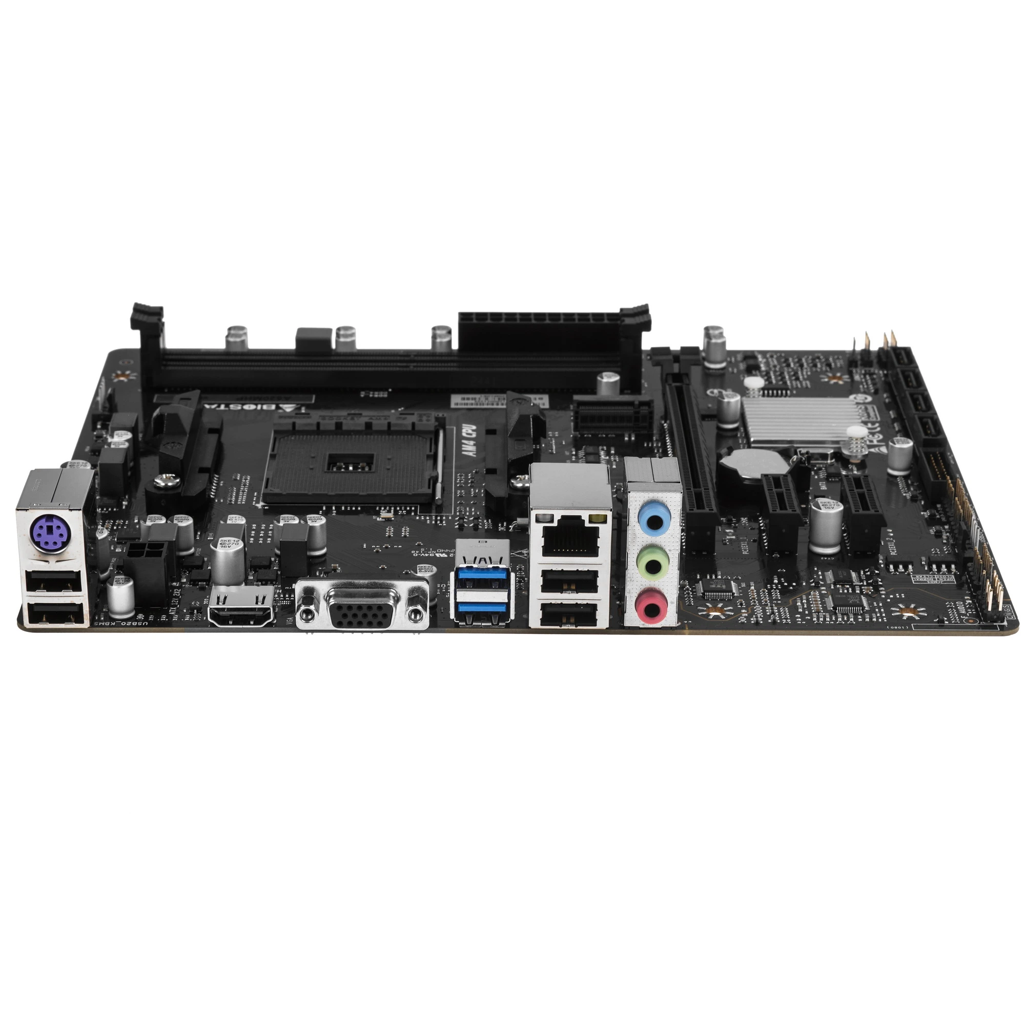 Материнская плата Biostar A520MHP, AM4, AMD A520, 2xDDR4, 4xSATA, 1xM.2, 1xPCIe 3.0 x16, 2xPCIe x1, HDMI, D-Sub, 1x 1Gb LAN, 6xUSB, 3x3.5 мм, 7.1, microATX, фото7