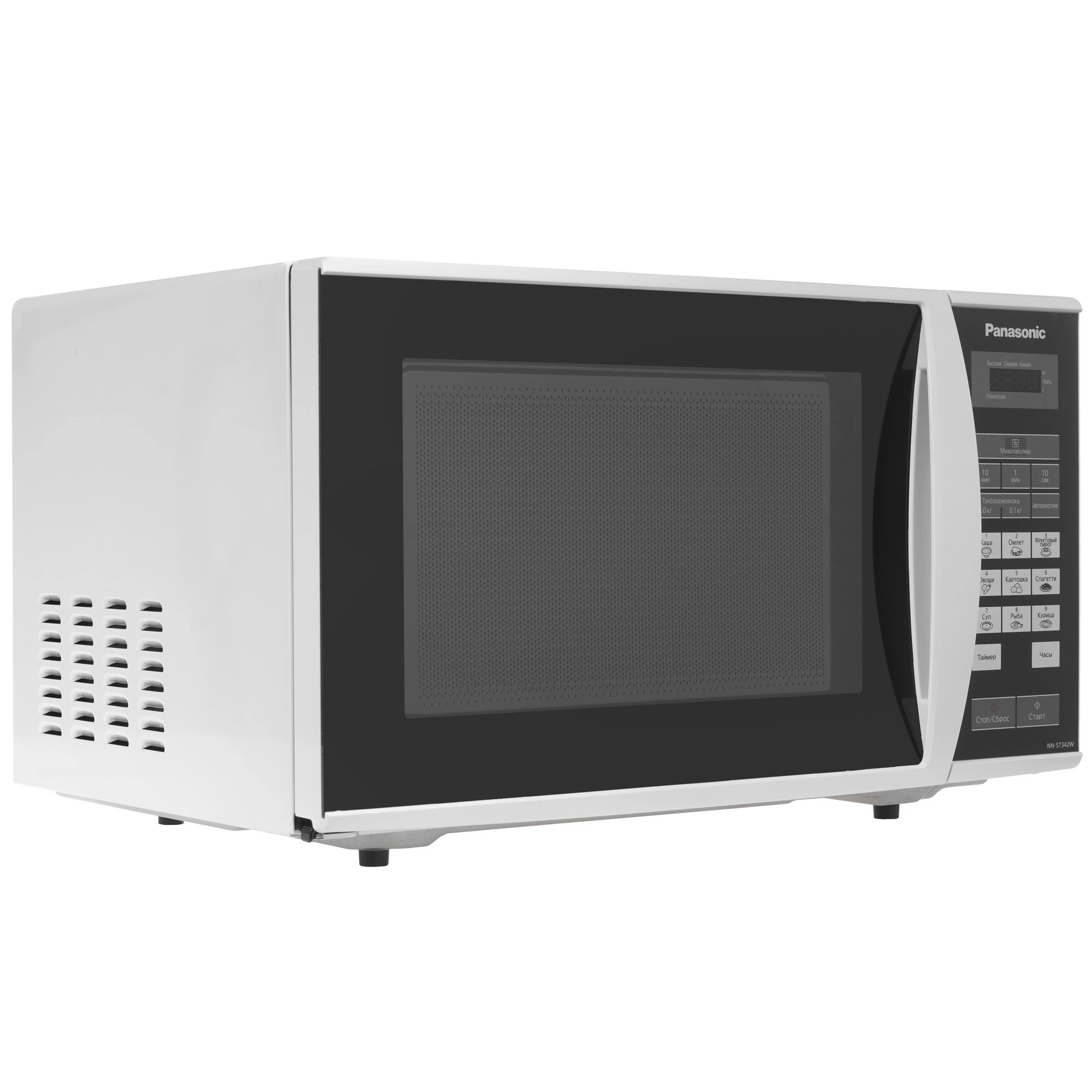 Микроволновая печь Panasonic NN-ST342WZPE белый, 25 л, 800 Вт, переключатели - сенсор, фото3