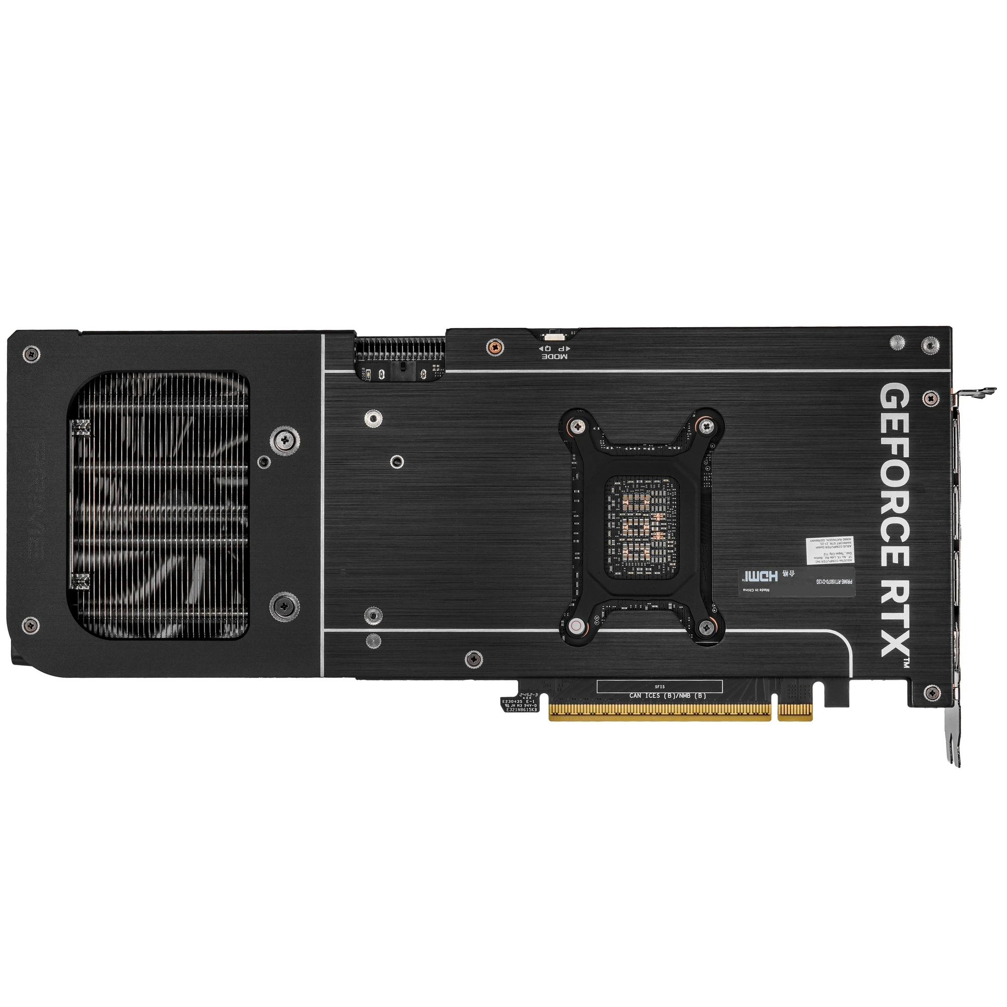 Видеокарта ASUS GeForce RTX 5070 PRIME OC Edition, 12 GB GDDR7, 192 bit, 3xDisplayPort, HDMI, GPU 2330 MHz, фото14