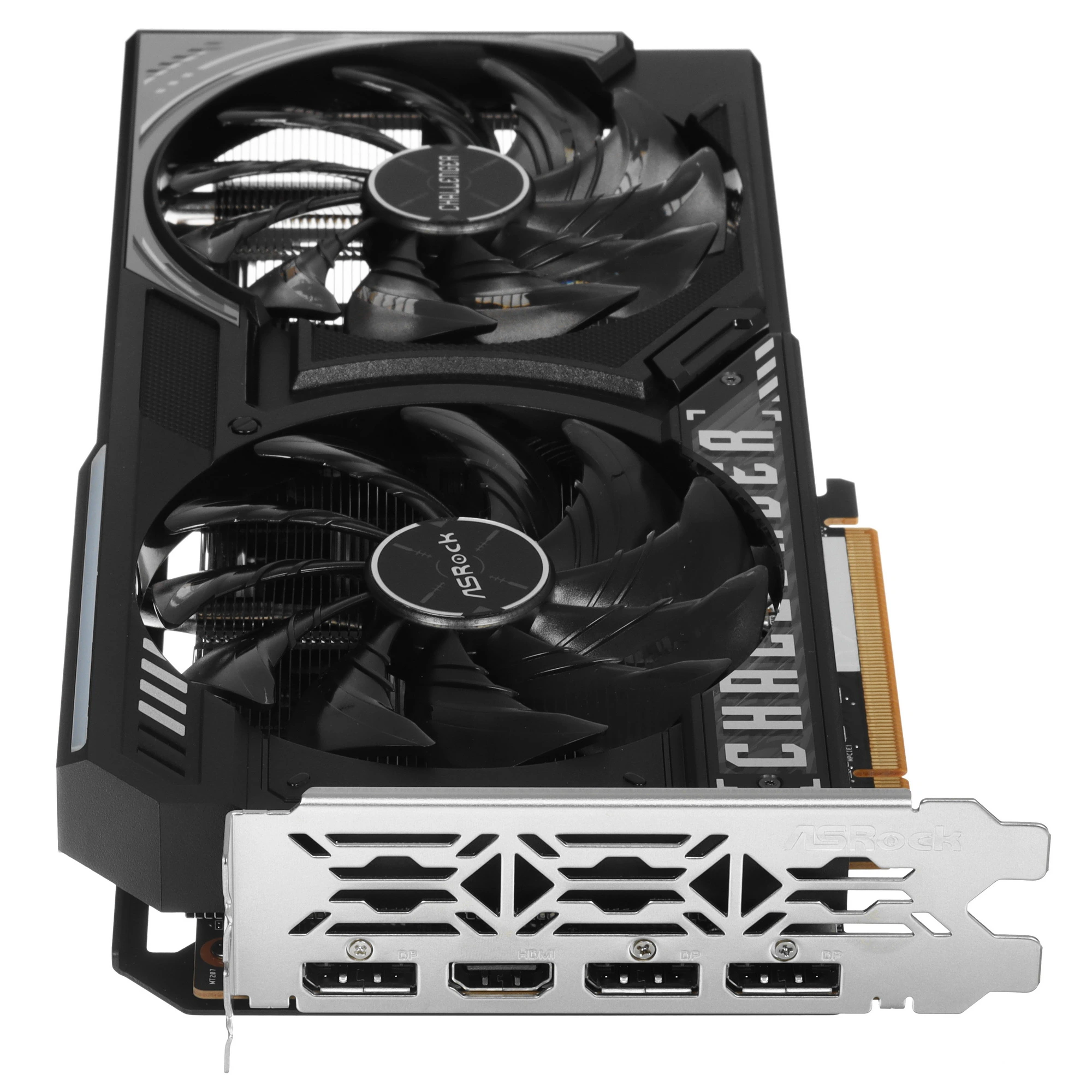 Видеокарта ASRock AMD Radeon RX 7650 GRE Challenger 8G OC, 8 GB GDDR6, 128 bit, 3xDisplayPort, HDMI, GPU 2350 MHz, фото3