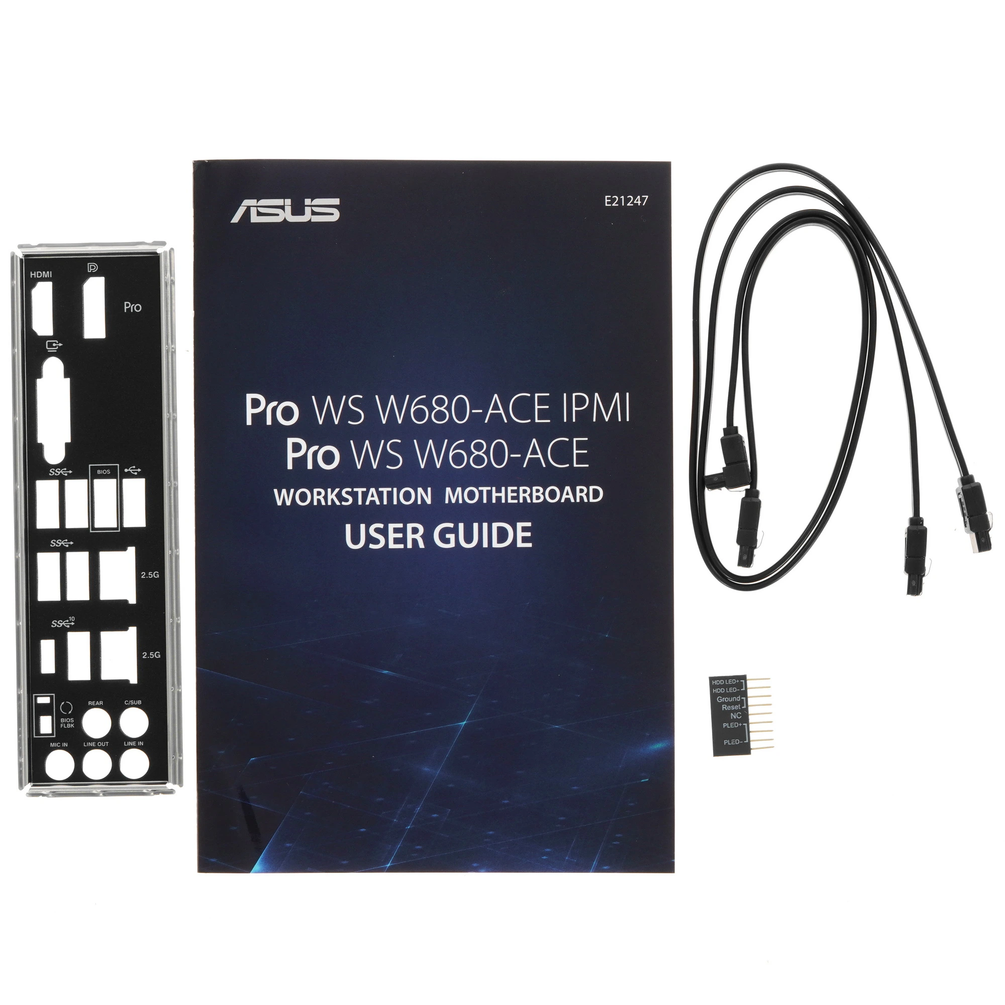 Материнская плата ASUS Pro WS W680-ACE, LGA1700, Intel W680, 4xDDR5, 4xSATA, 3xM.2, 1xPCIe 5.0 x16, DisplayPort, HDMI, D-Sub, 2x2.5Gb LAN, USB Type-C, 5x3.5 мм, 7.1, ATX, фото10