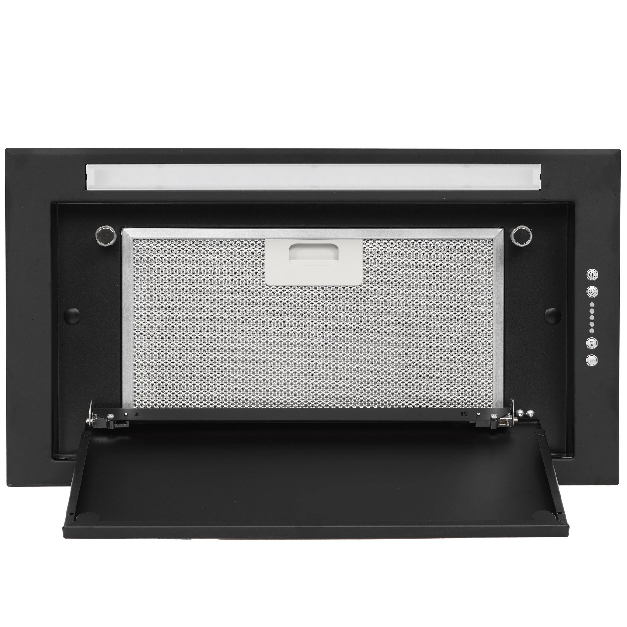 Вытяжка встраиваемая Elica HIDDEN 2.0 BL MAT/A/52 черный, 51.4 см, 1300 м/ч, 51 дБ, вид 8
