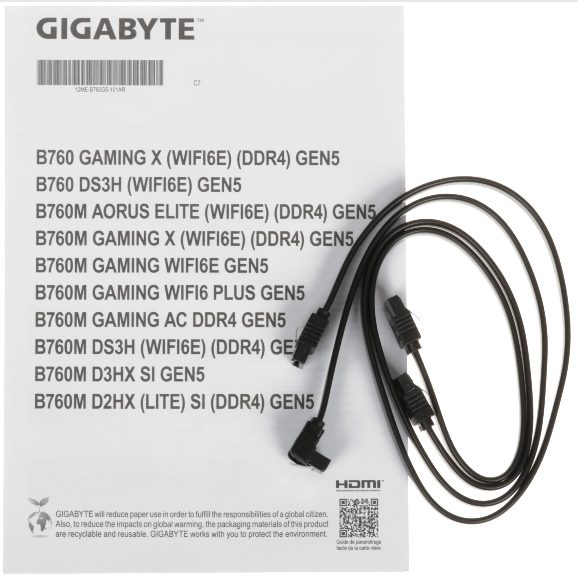 Материнская плата Gigabyte B760M GAMING X WIFI6E GEN5, LGA1700, Intel B760, 4xDDR5, 4xSATA, 2xM.2, 1xPCIe 5.0 x16, 1xPCIe 3.0 x4, 1xHDMI, 1xDP, 1x2.5Gb LAN, Wi-Fi 6E, Bluetooth 5.3, 3xUSB-A 5Gbps, 5xUSB-A 2.0, 3x3.5 мм, 7.1, mATX, фото11