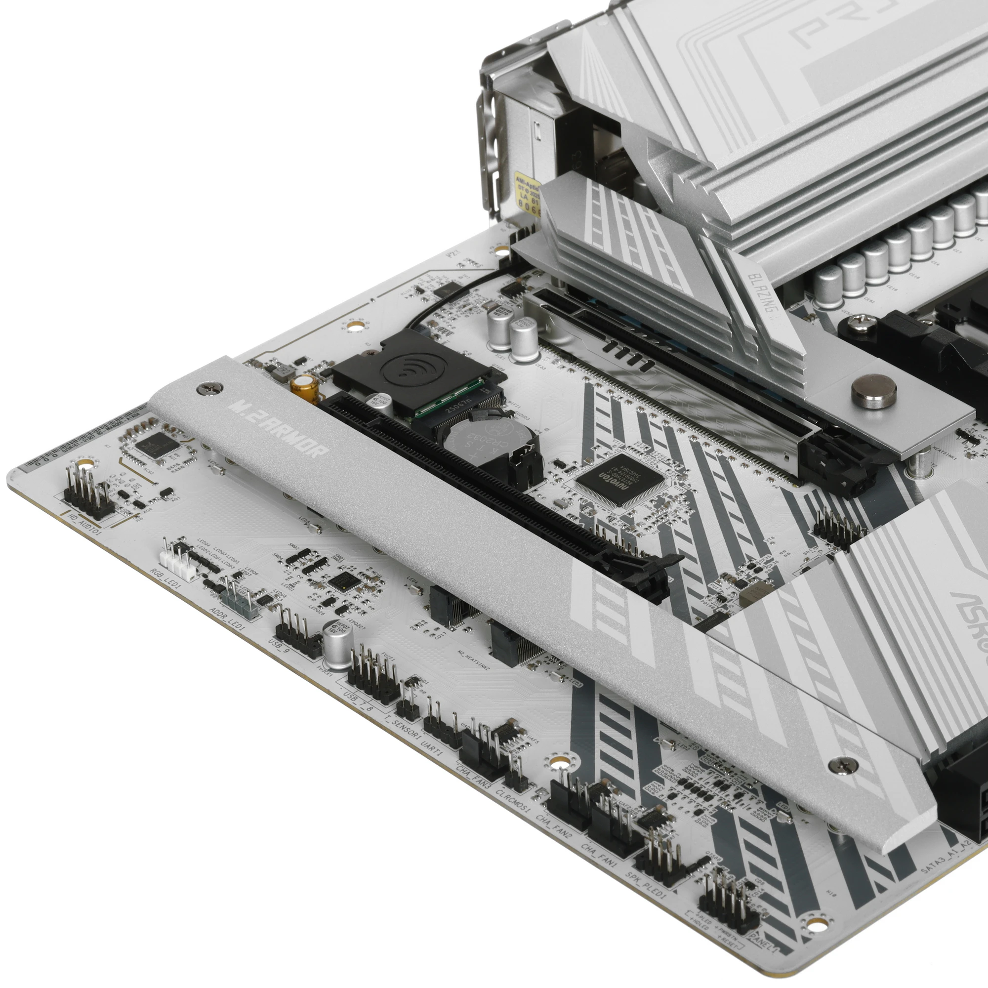 Материнская плата Asrock X870 PRO RS WIFI Socket AM5 AMD X870 4xDDR5 ATX AC`97 8ch(7.1) 2.5Gg RAID+HDMI, фото5