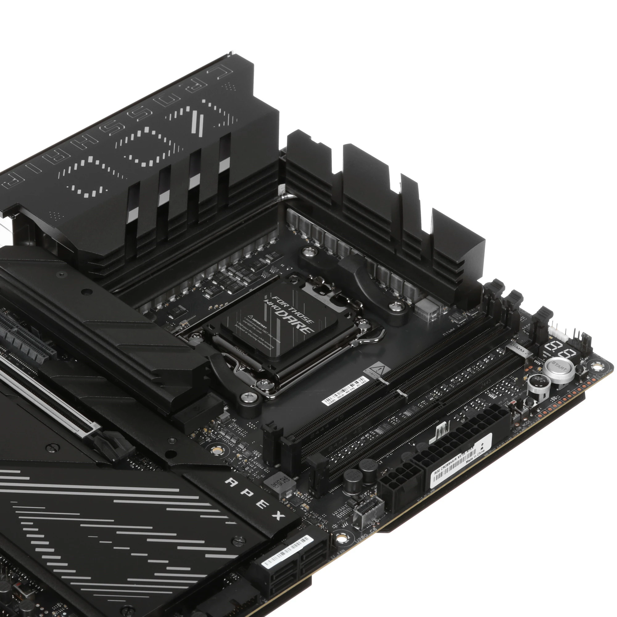 Материнская плата ASUS ROG CROSSHAIR X870E APEX, AM5, AMD X870E, 2xDDR5, 4xSATA, 5xM.2, 1xPCIe 5.0 x16, 1xPCIe 5.0 x8, 1xPCIe 3.0 x4, 1xPCIe 3.0 x1, 1xTOSLINK, 1x5Gb LAN, Wi-Fi 7, Bluetooth 5.4, 2xUSB-C 40Gbps, 1xUSB-C 10Gbps, 5xUSB-A 10Gbps, 2xUSB-A 5Gbps, 2x3.5 мм, 7.1, ATX, фото6