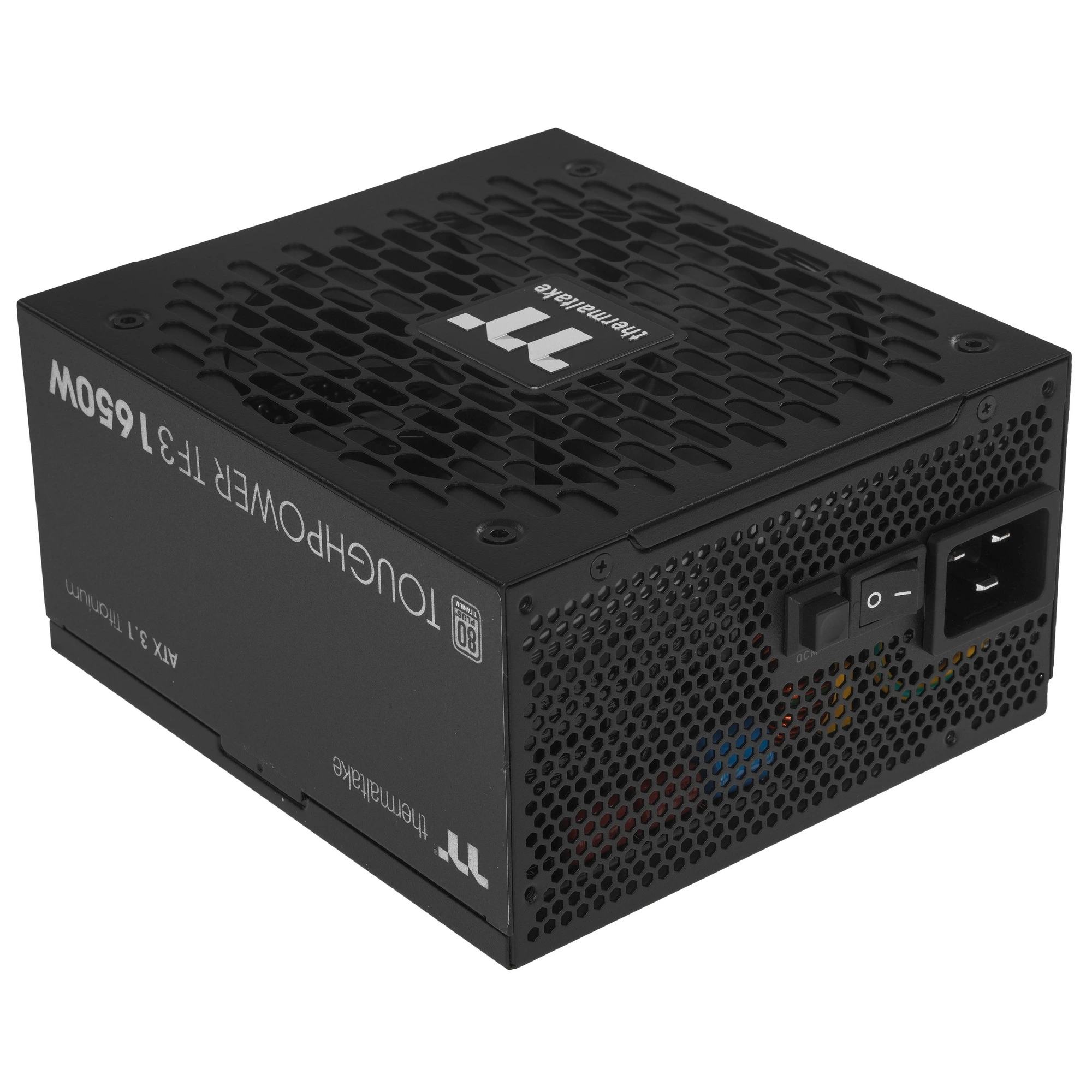 Блок питания Thermaltake Toughpower GF3 1650W Gen.5,, 1650Вт, 80+ Titanium, 140мм, модульный, черный