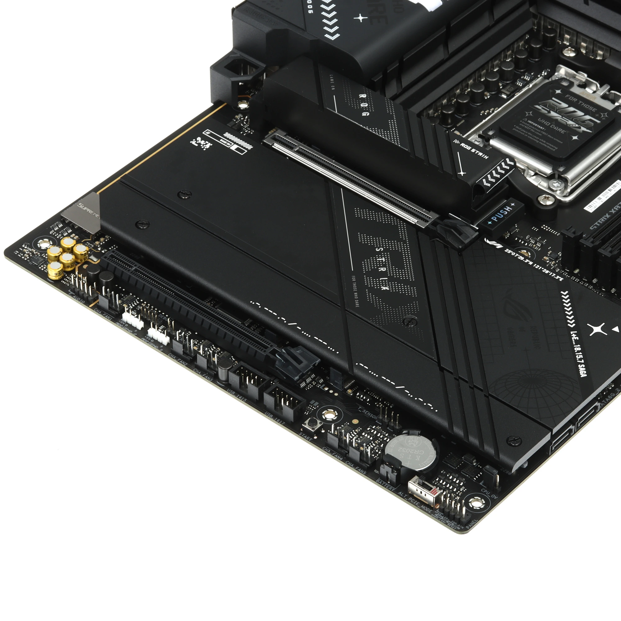 Материнская плата ASUS ROG STRIX X870-F GAMING WIFI, AM5, AMD X870, 4xDDR5, 2xSATA, 4xM.2, 1xPCIe 5.0 x16, 1xPCIe 4.0 x4, DisplayPort, HDMI, 1x2.5Gb LAN, USB Type-C, 2x3.5 мм, 7.1, ATX, фото20