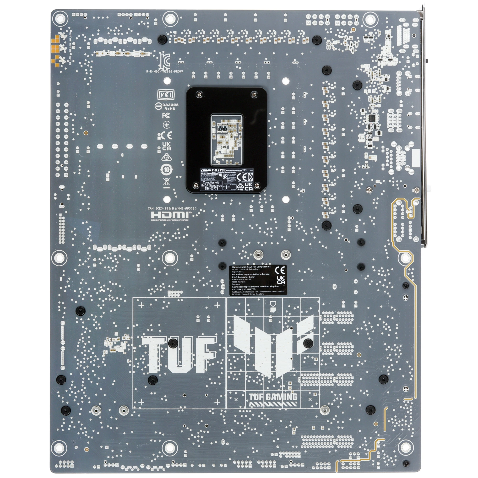 Материнская плата ASUS TUF GAMING Z890-PRO WIFI, LGA1851, Intel Z890, 4xDDR5, 4xSATA, 4xM.2, 1xPCIe 5.0 x16, DisplayPort, HDMI, USB Type-C, 1x2.5Gb LAN, Thunderbolt, 5x3.5 мм, 7.1, ATX, фото3