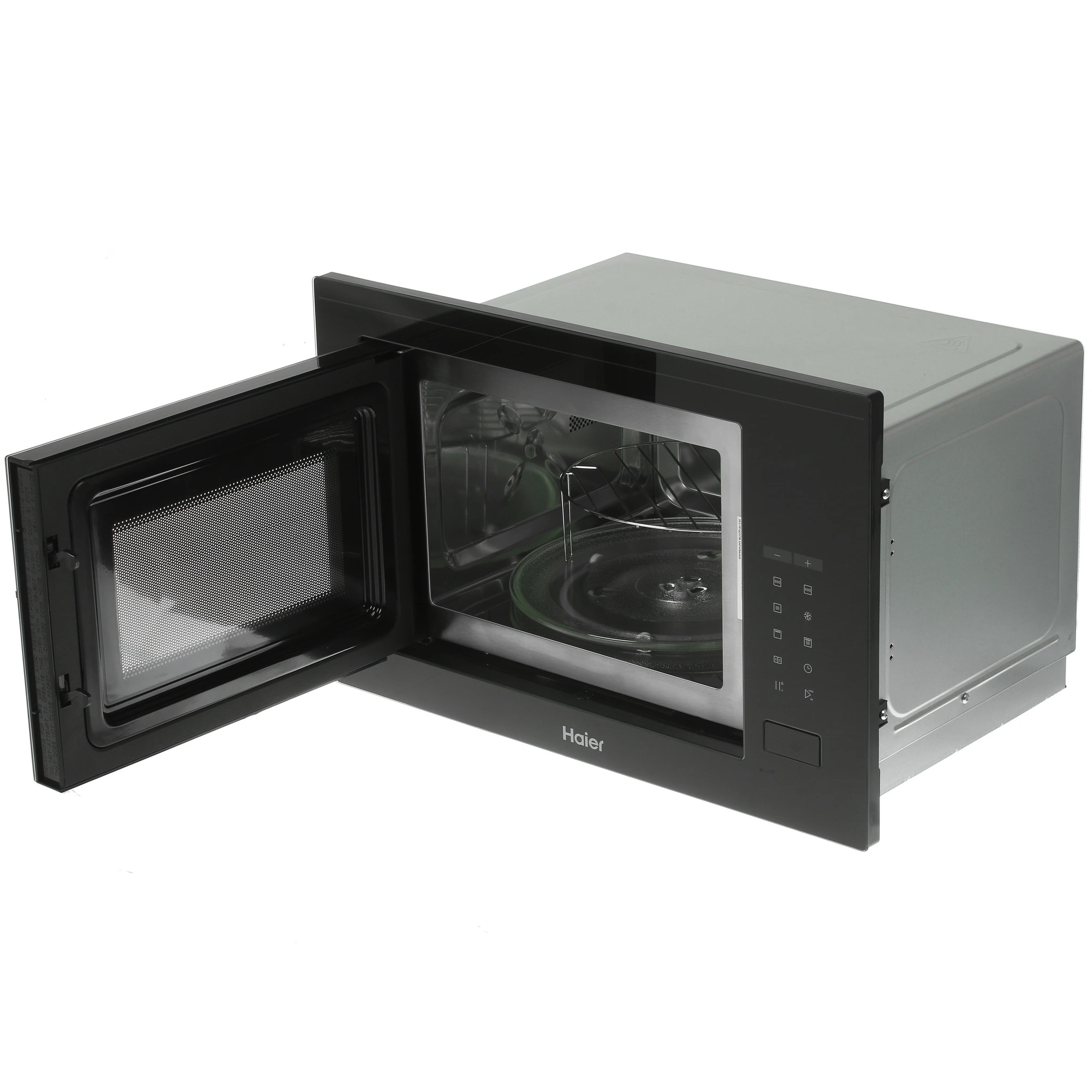 Встраиваемая микроволновая печь Haier HMX-BTG259B черный, 25 л, 900 Вт, переключатели - сенсор, фото9