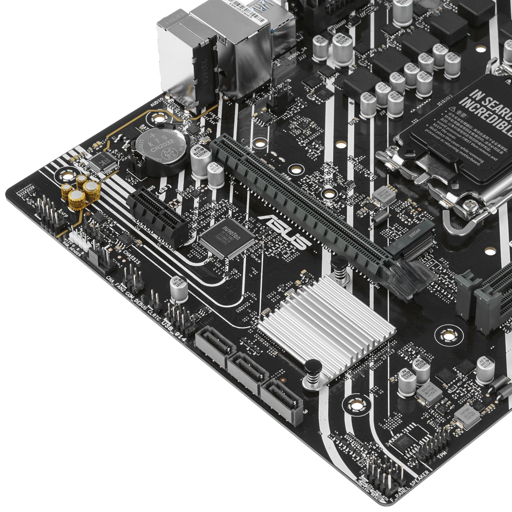 Материнская плата ASUS PRIME H610M-D, LGA 1700, Intel H610, 2xDDR5, 4xSATA, 1xM.2, 1xPCIe 4.0 x16, 1x1Gb LAN, 2xUSB-A 3.2 Gen 1, 4xUSB-A 2.0, 1xHDMI, 1xVGA, 3x3.5 мм, 1xRS-232, 7.1, mATX, фото4