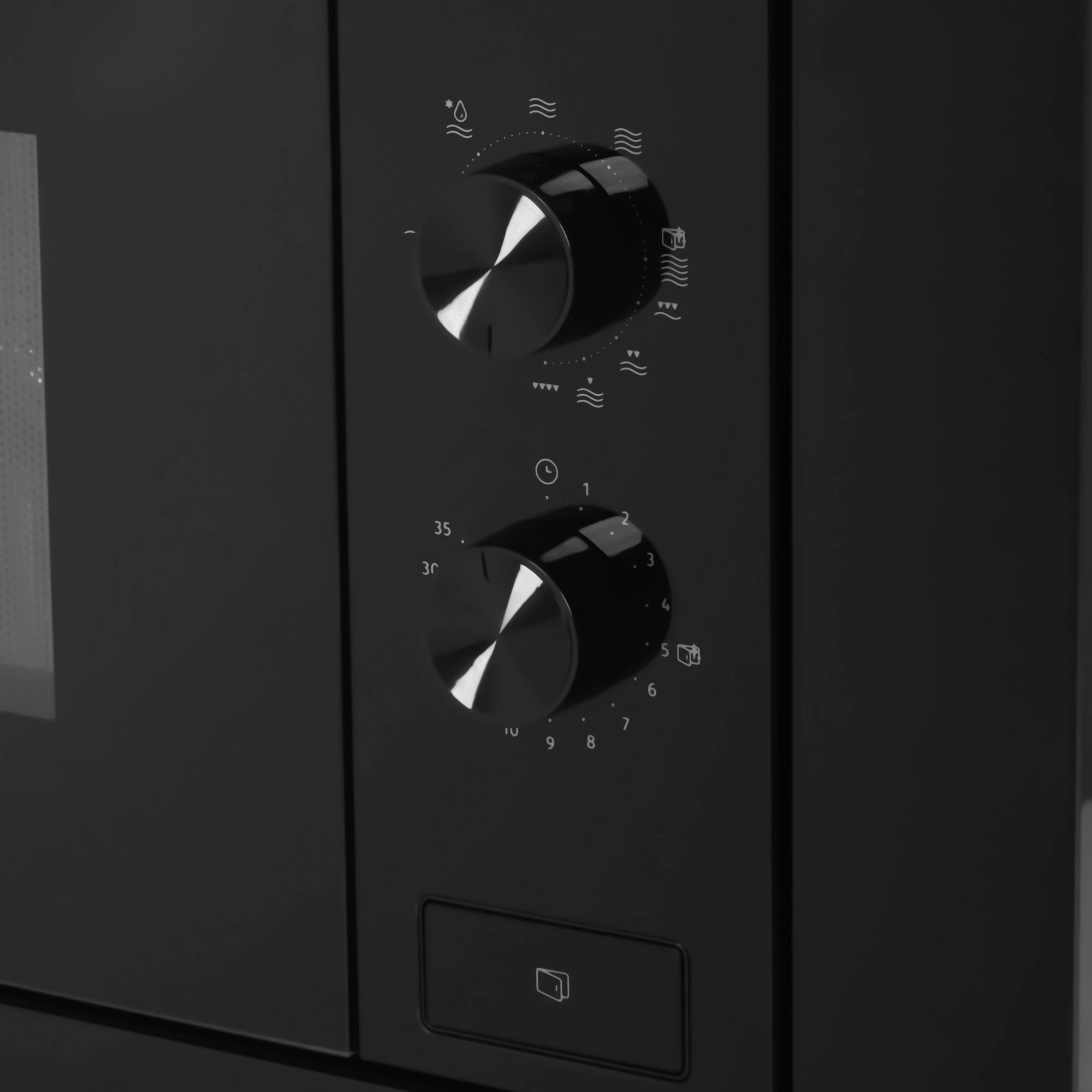Встраиваемая микроволновая печь Gorenje BM201EG1BG черный, 20 л, 800 Вт, переключатели - поворотный механизм, фото9