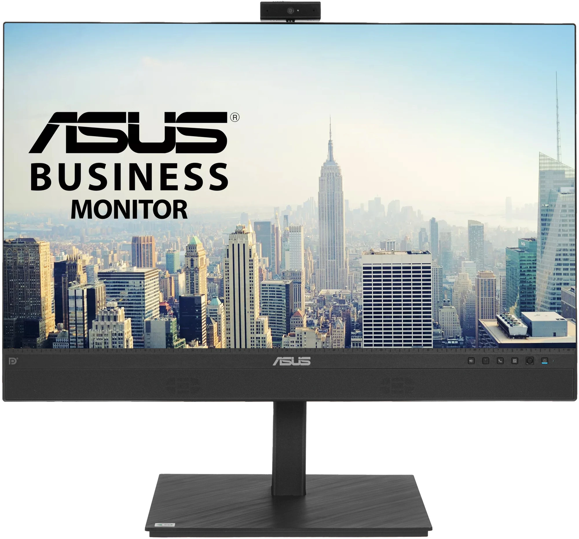 Монитор 27" ASUS BE27ACSBK IPS 2560x1440, 75 Гц, 5 мс, 16:9, 350 кд/м², HDMI, DisplayPort, USB Type-C, встроенные динамики, веб-камера, черный