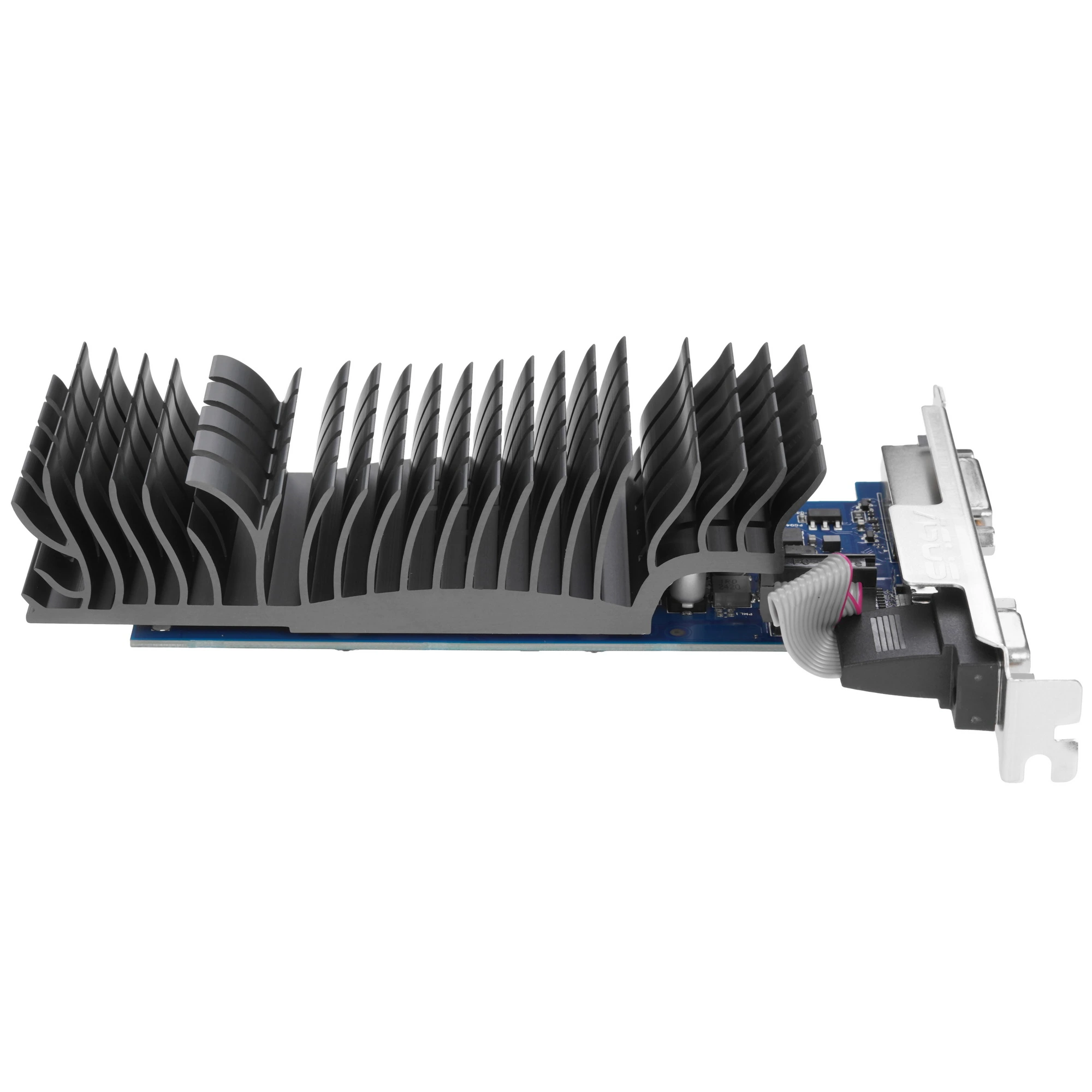 Видеокарта Asus GeForce GT 710, 2 GB GDDR5, 64 bit, HDMI, DVI-D, VGA, GPU 954 MHz, фото10