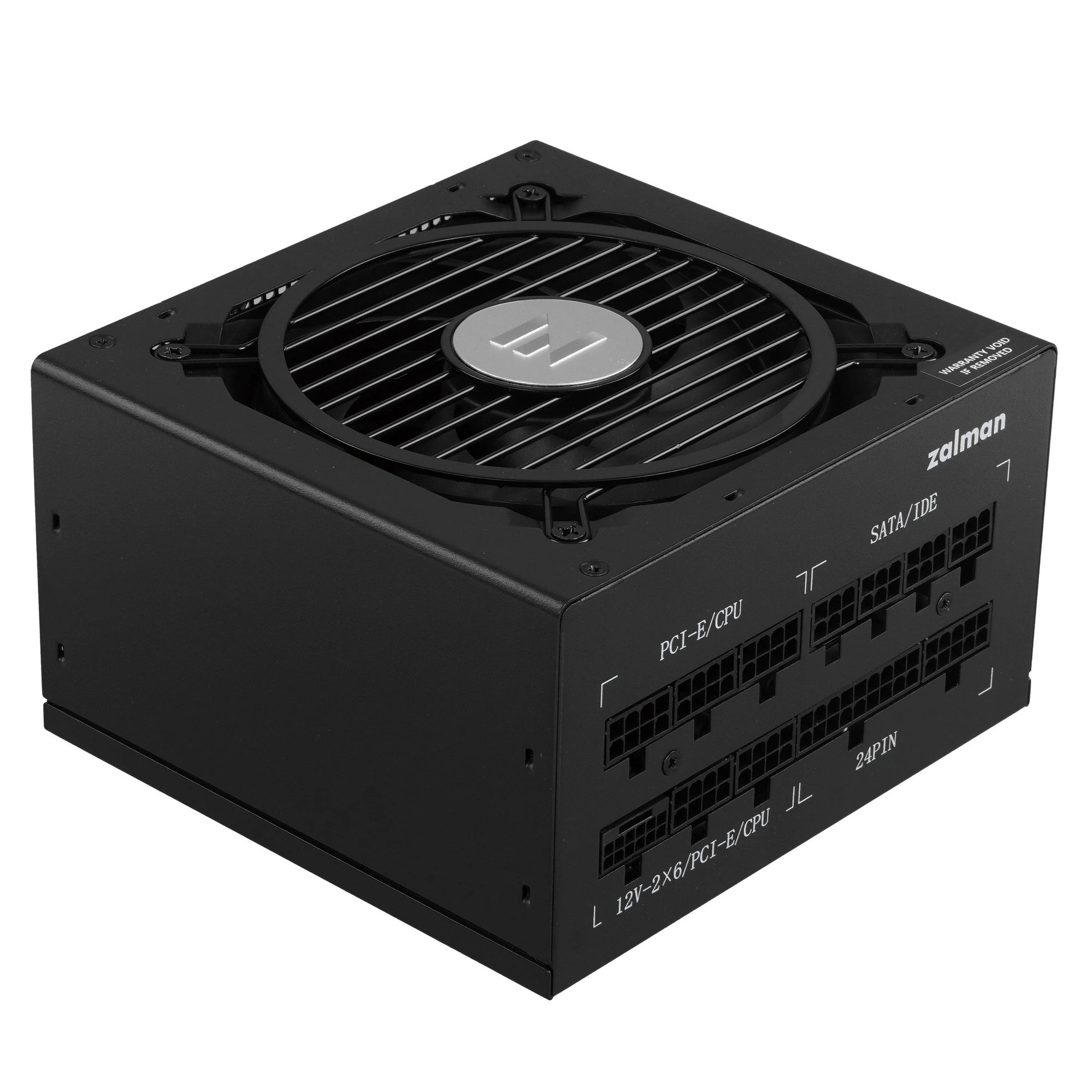 Блок питания Zalman ZM1000-ARX2 1000W, 1000Вт, 80+ Platinum, 120мм, модульный, черный, вид 2