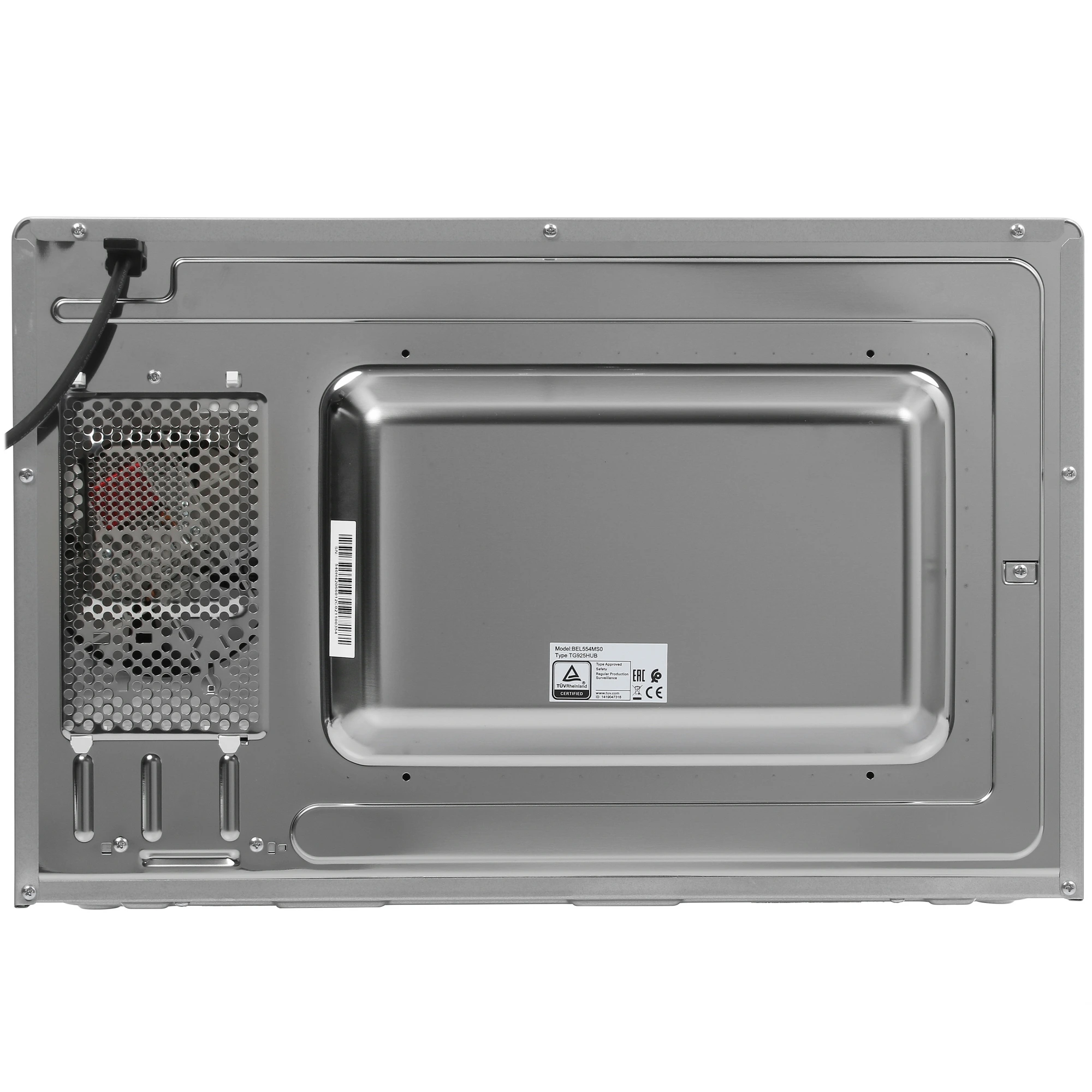 Встраиваемая микроволновая печь Bosch BEL554MS0 нержавеющая сталь/черный, 25 л, 900 Вт, переключатели - сенсор, поворотный механизм, фото10